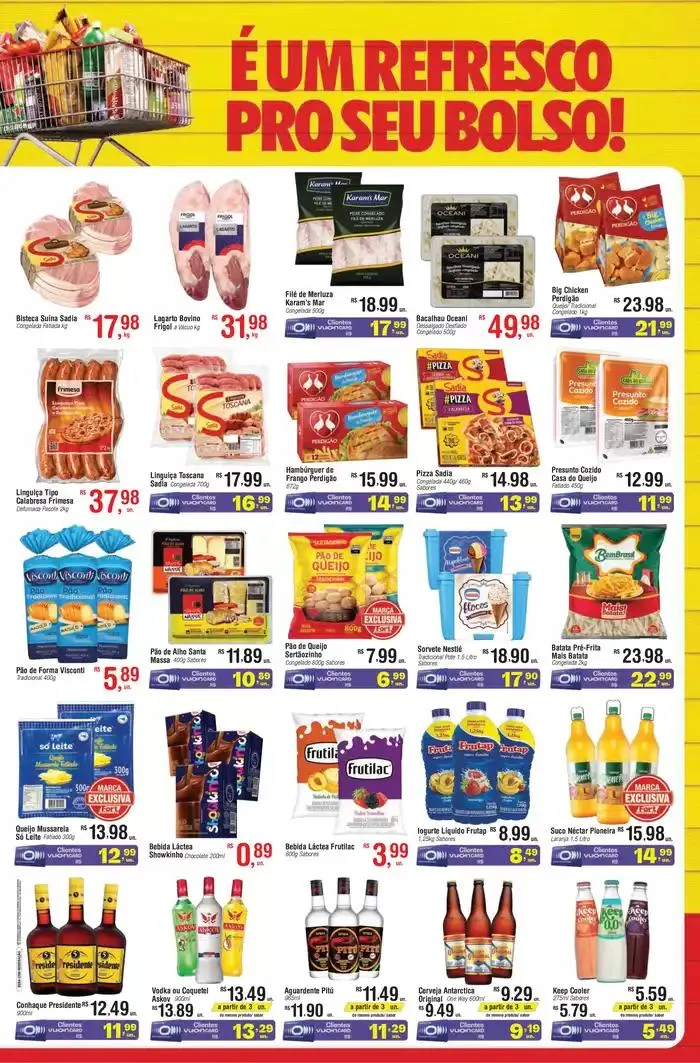 Encarte de Tabloide Semanal Santos 19 de fevereiro até 23 de fevereiro 2025 - Pagina 3