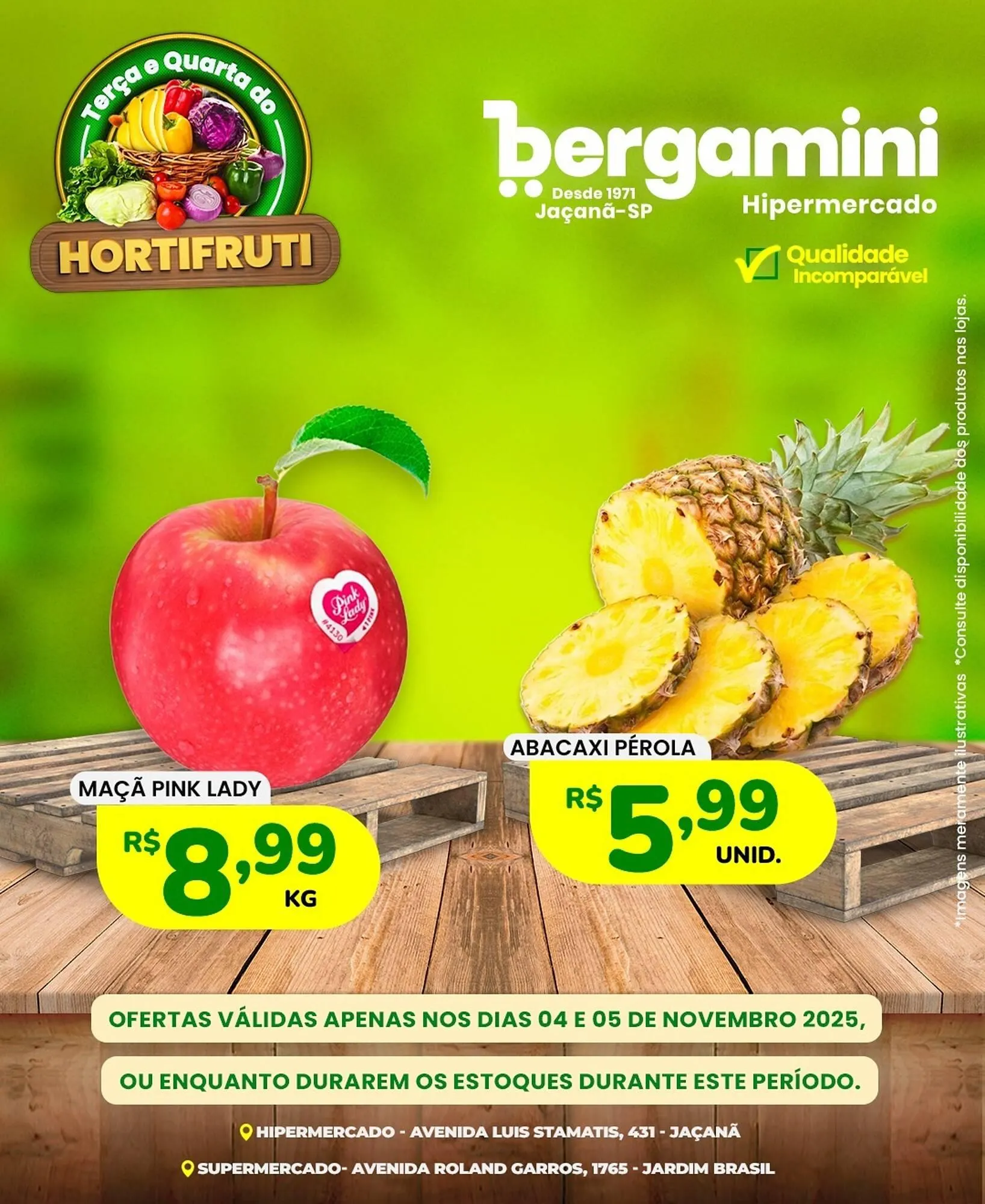 Encarte de Catálogo Supermercado Bergamini 4 de novembro até 5 de novembro 2025 - Pagina 4