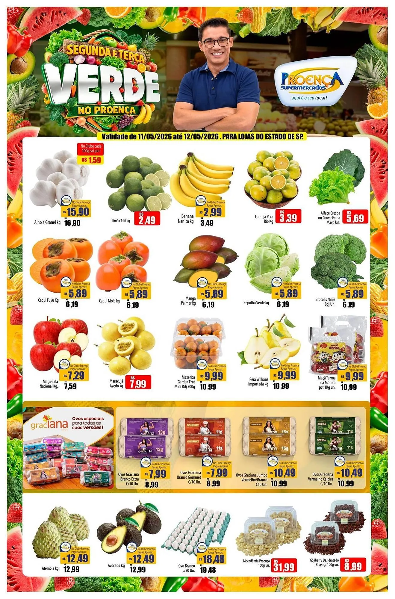 Encarte de Catálogo Proença Supermercados 11 de maio até 12 de maio 2026 - Pagina 1