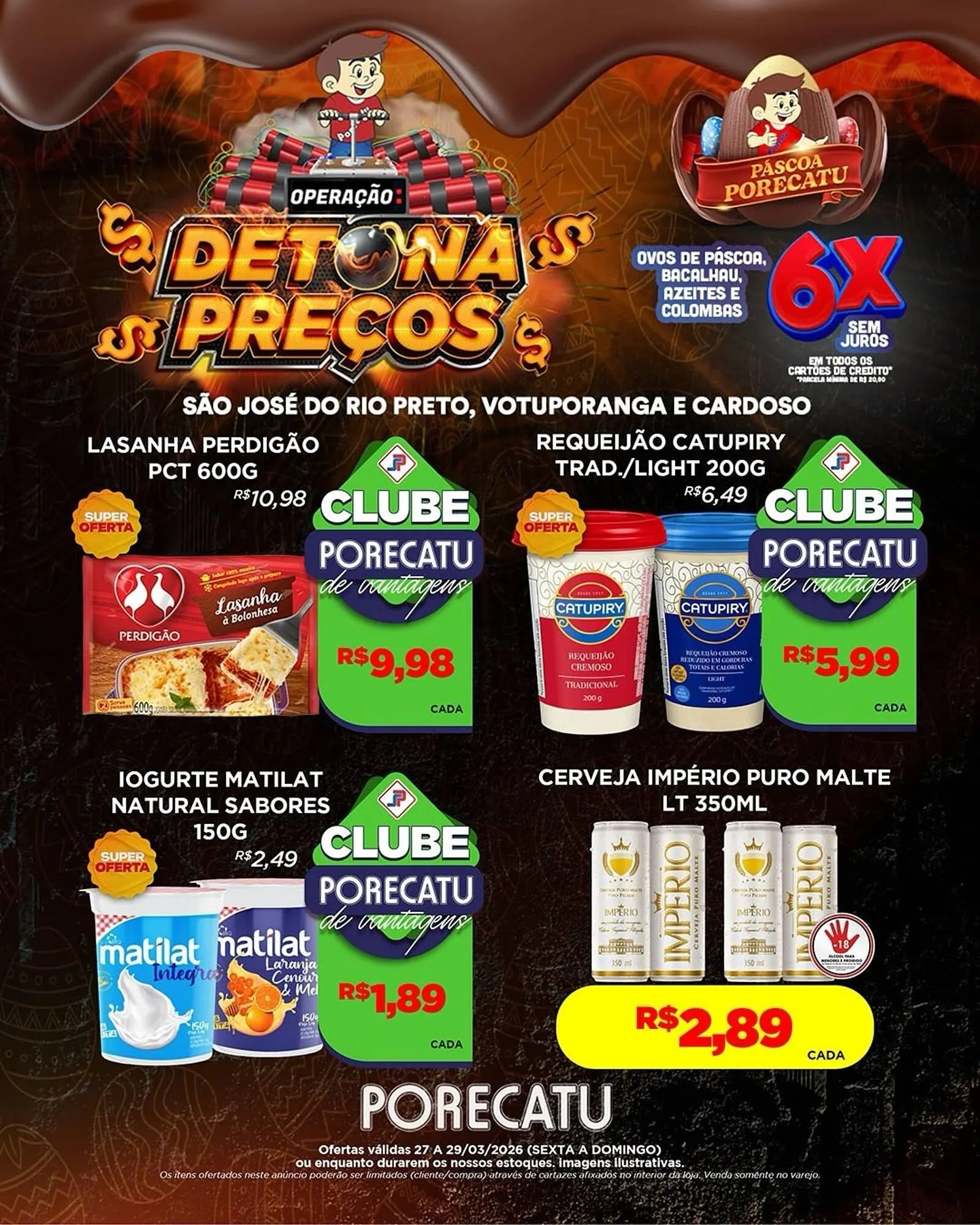 Encarte de Catálogo Supermercado Porecatu 27 de março até 29 de março 2026 - Pagina 4