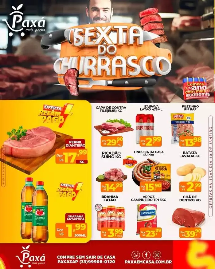 Encarte Paxá Supermercados - 1