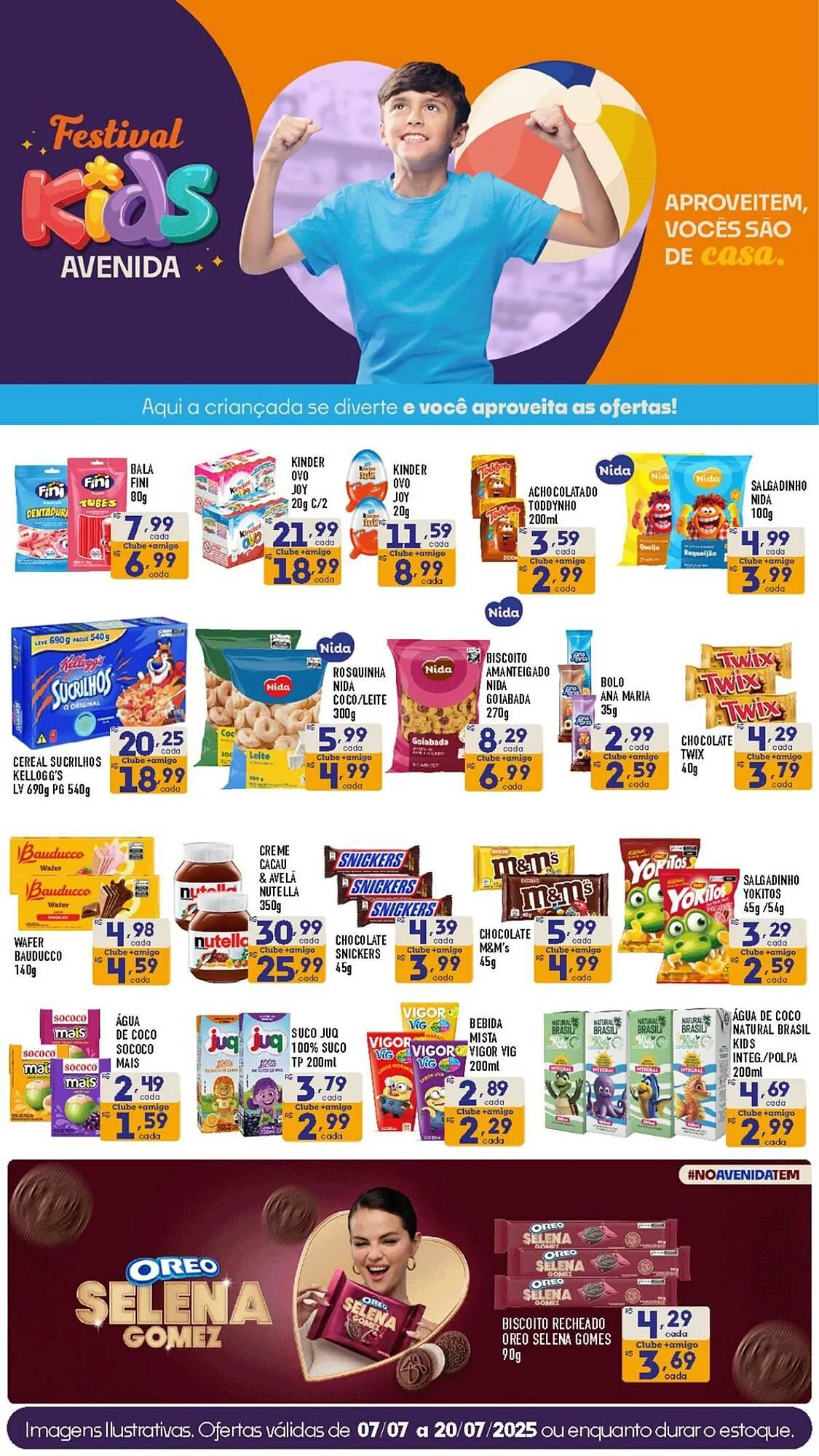 Encarte de Catálogo Supermercados Avenida 18 de julho até 24 de julho 2025 - Pagina 20