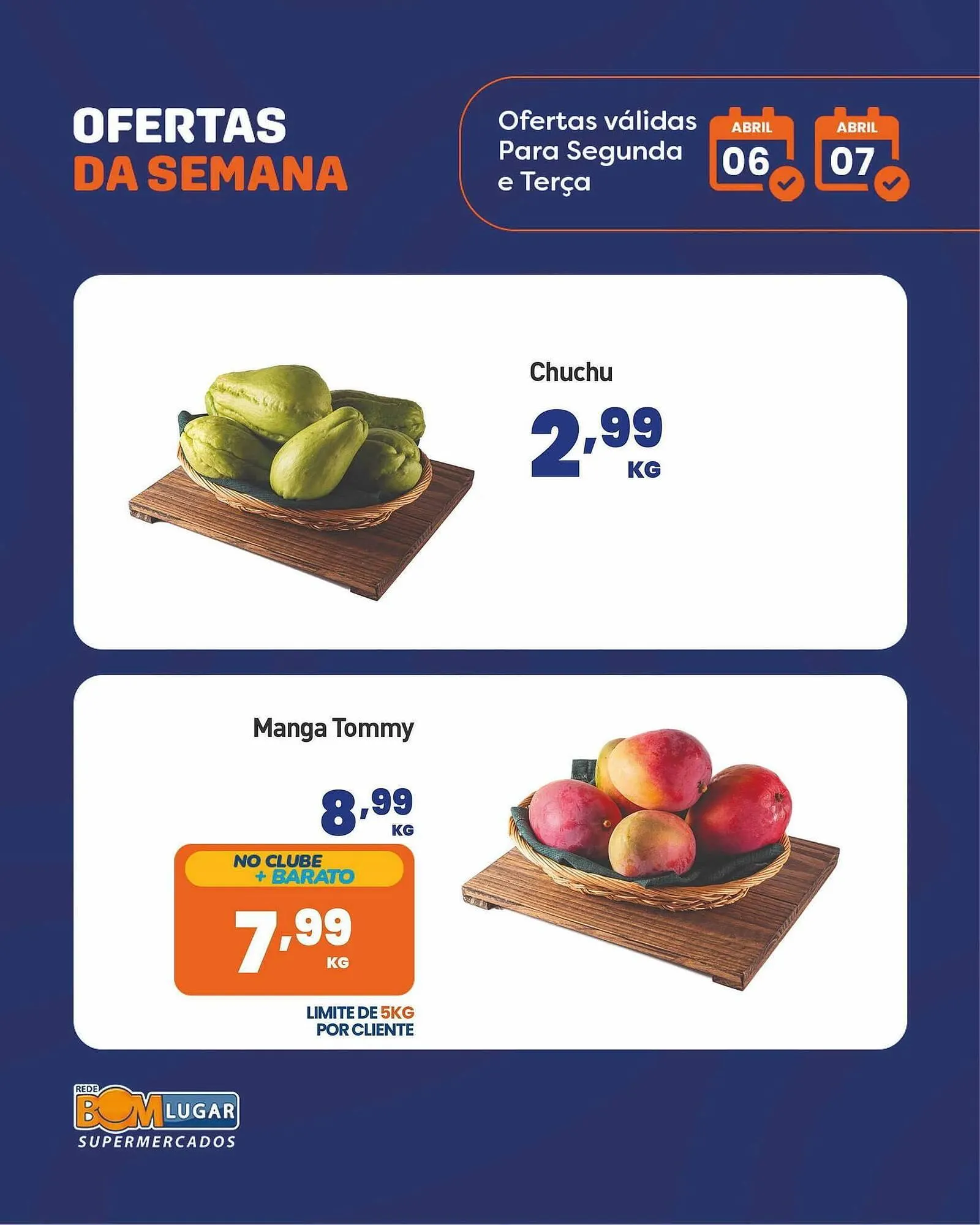 Encarte de Folheto Rede Bom Lugar 6 de abril até 7 de abril 2026 - Pagina 3