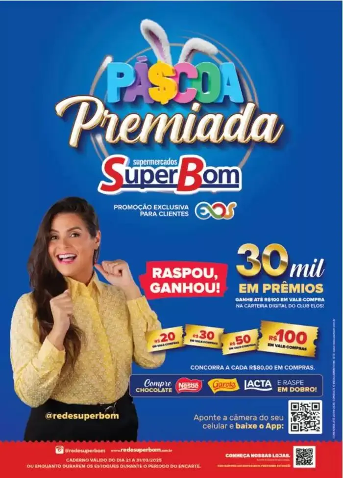 Encarte de Revista Super Bom 21/03/2025 a 31/03/2025 21 de março até 31 de março 2025 - Pagina 1