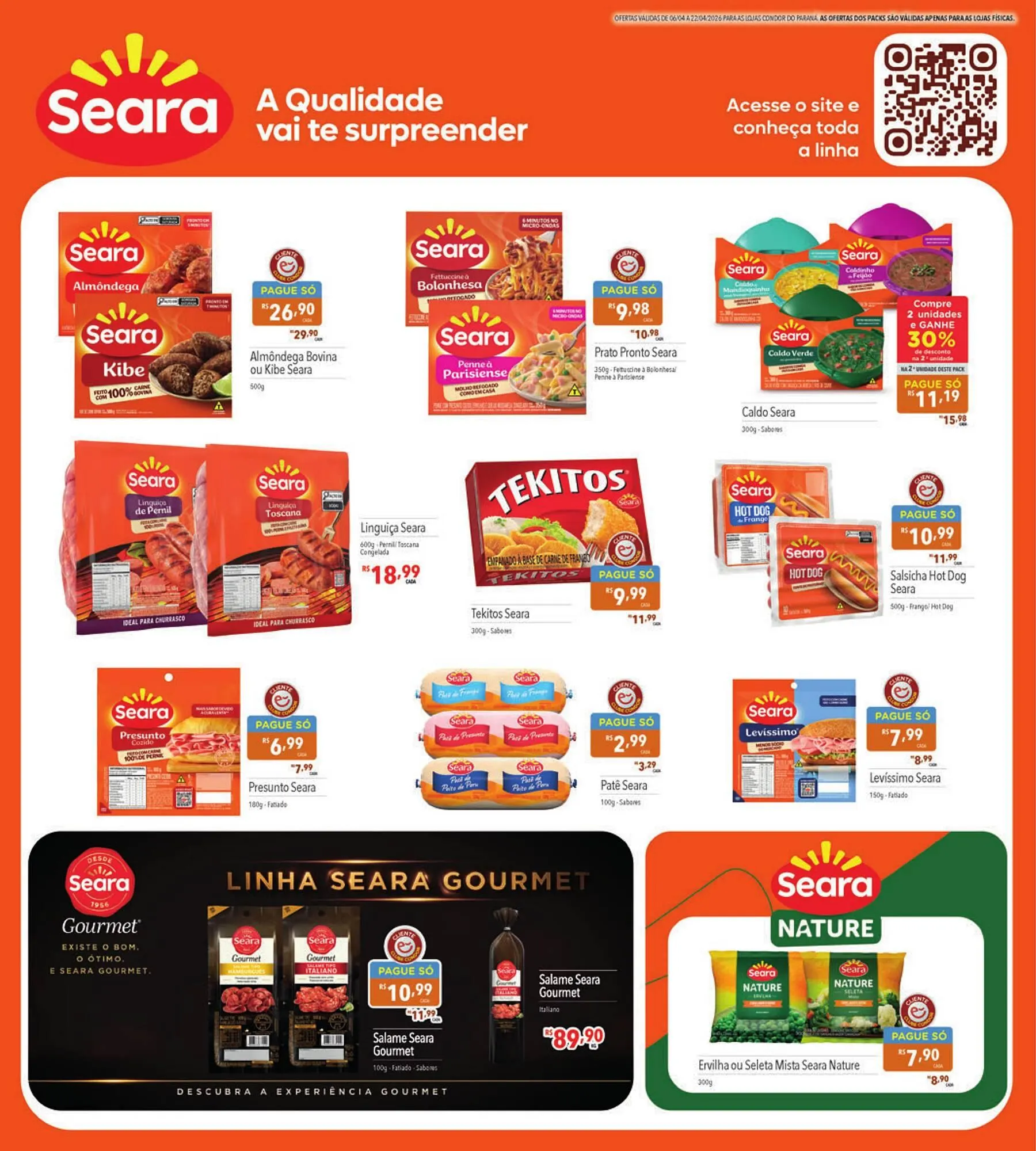 Encarte de Catálogo Supermercados Condor 6 de abril até 22 de abril 2026 - Pagina 12