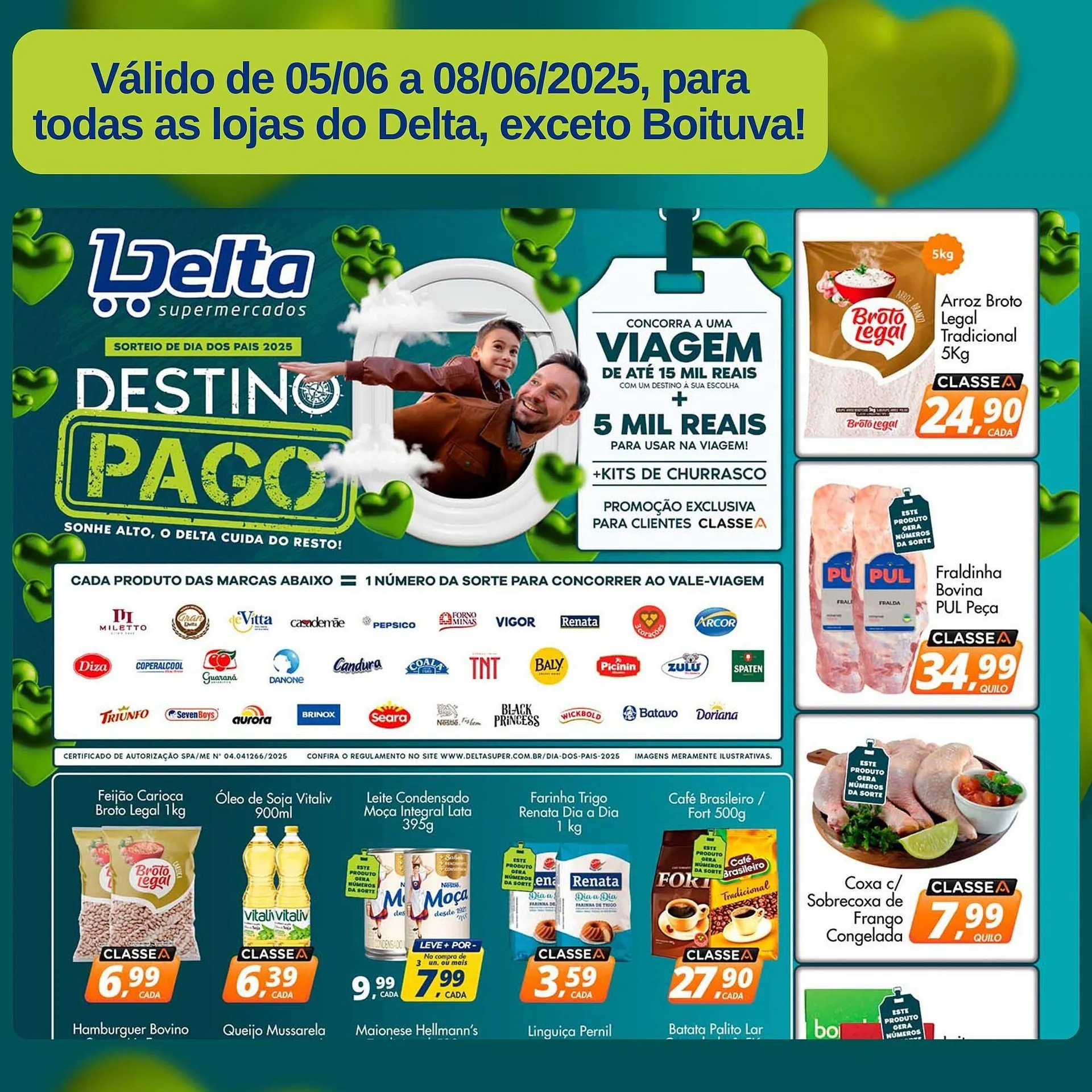 Encarte de Catálogo Delta Supermercados 5 de junho até 8 de junho 2025 - Pagina 1