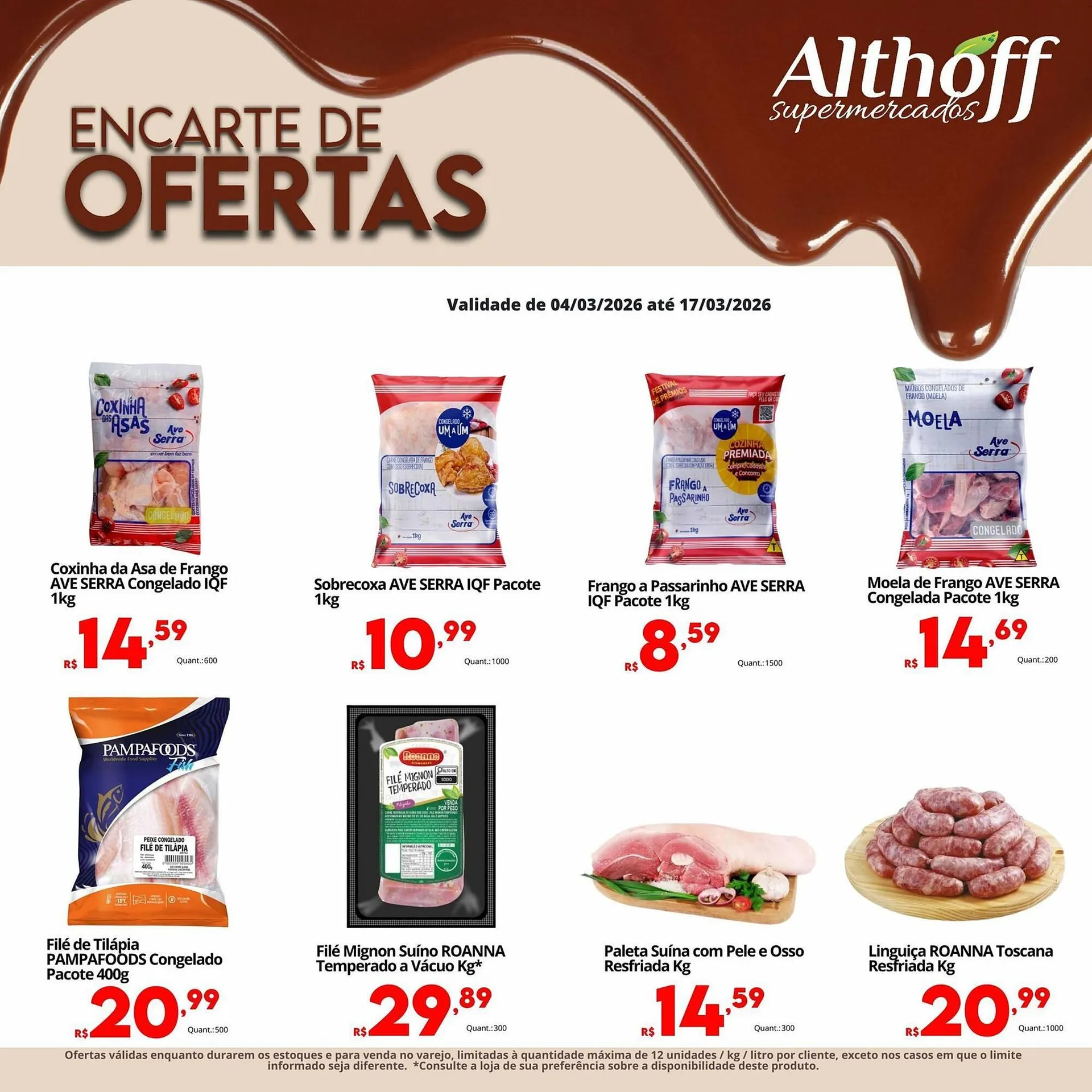 Encarte de Encarte Althoff Supermercados 4 de março até 17 de março 2026 - Pagina 2
