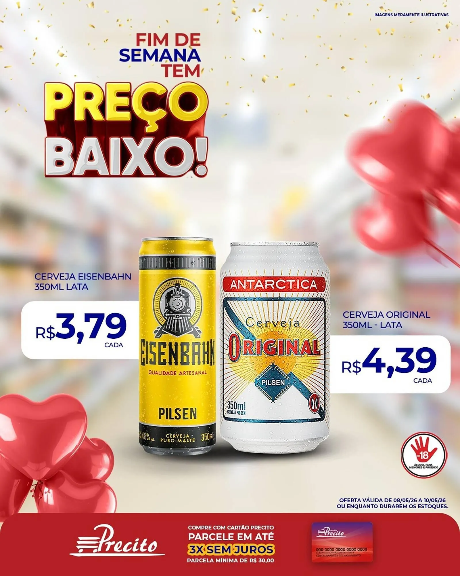 Encarte de Catálogo Supermercado Precito 8 de maio até 10 de maio 2026 - Pagina 7