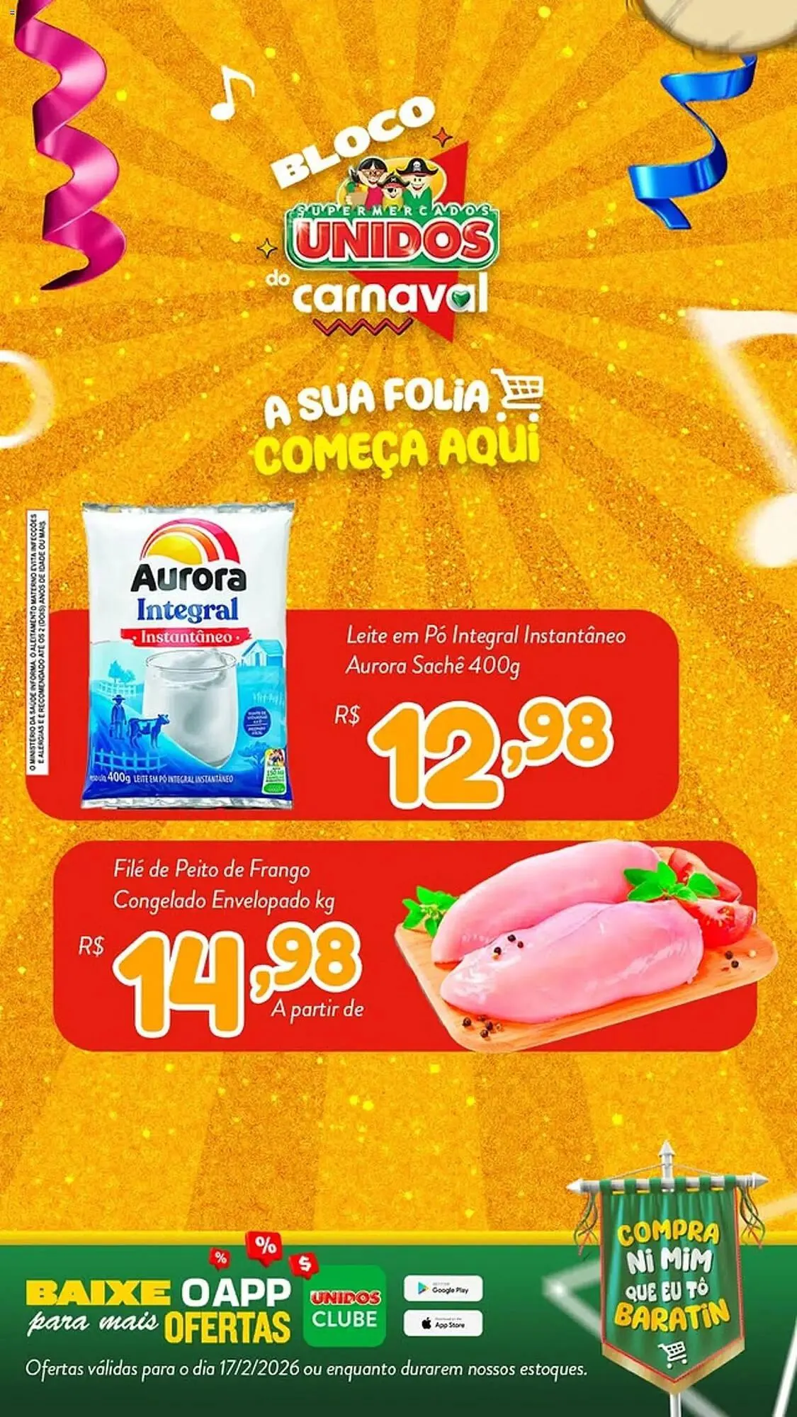 Encarte de Encarte Supermercados Unidos 17 de fevereiro até 17 de fevereiro 2026 - Pagina 2