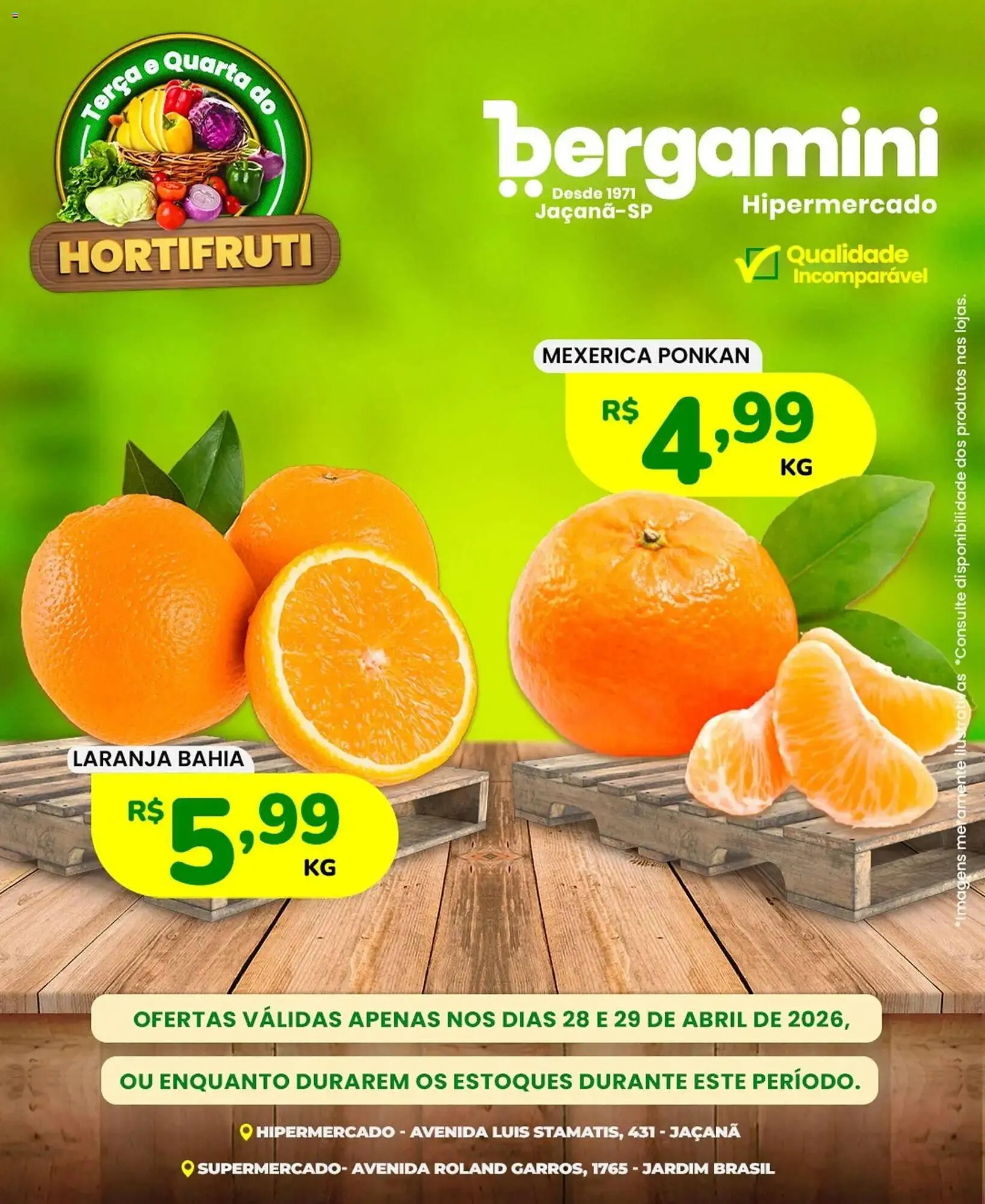 Encarte de Catálogo Supermercado Bergamini 28 de abril até 29 de abril 2026 - Pagina 2