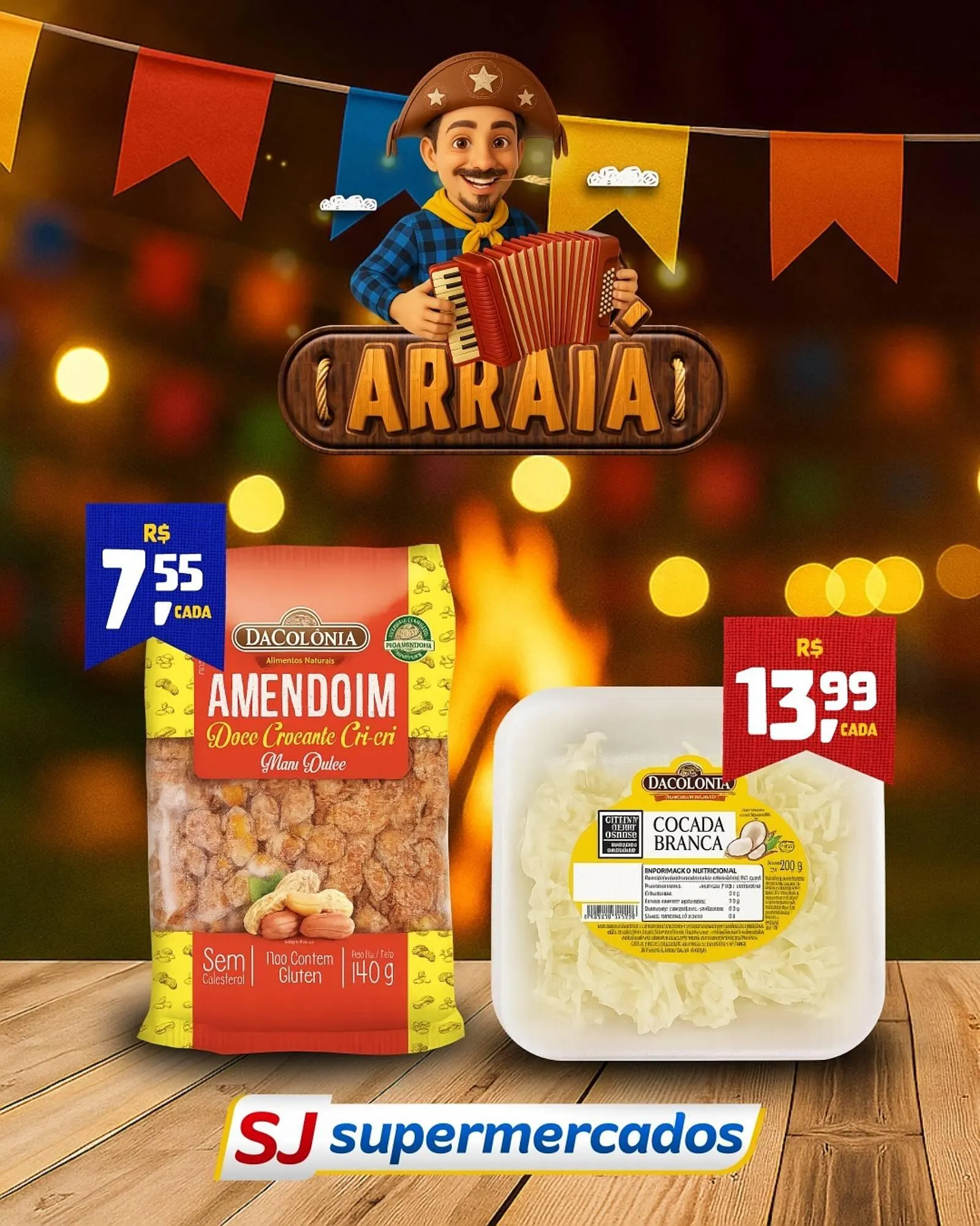 Encarte de Catálogo Sj Supermercados 22 de junho até 26 de junho 2025 - Pagina 1