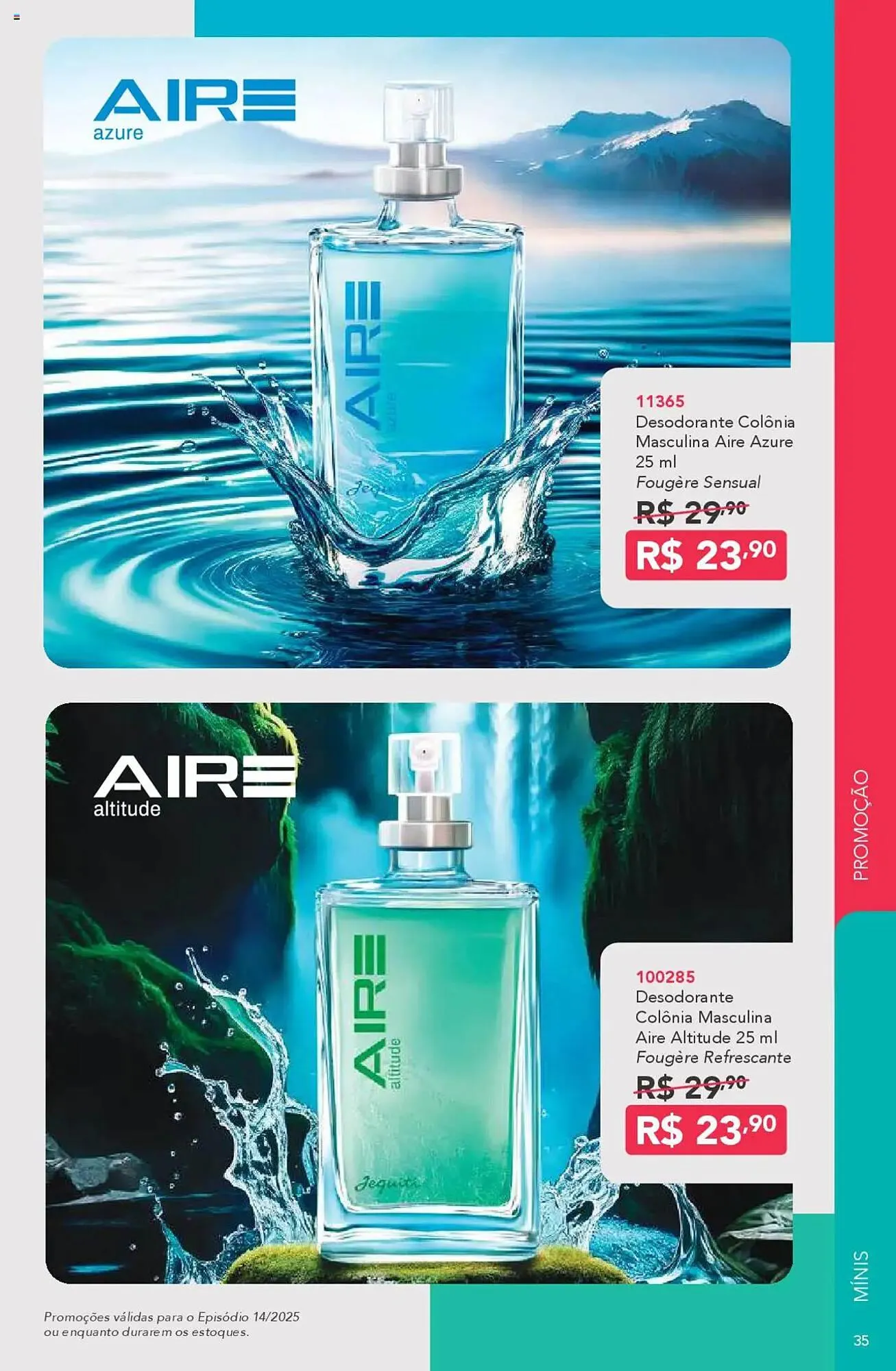 Encarte de Catálogo Jequiti 3 de outubro até 30 de outubro 2025 - Pagina 35