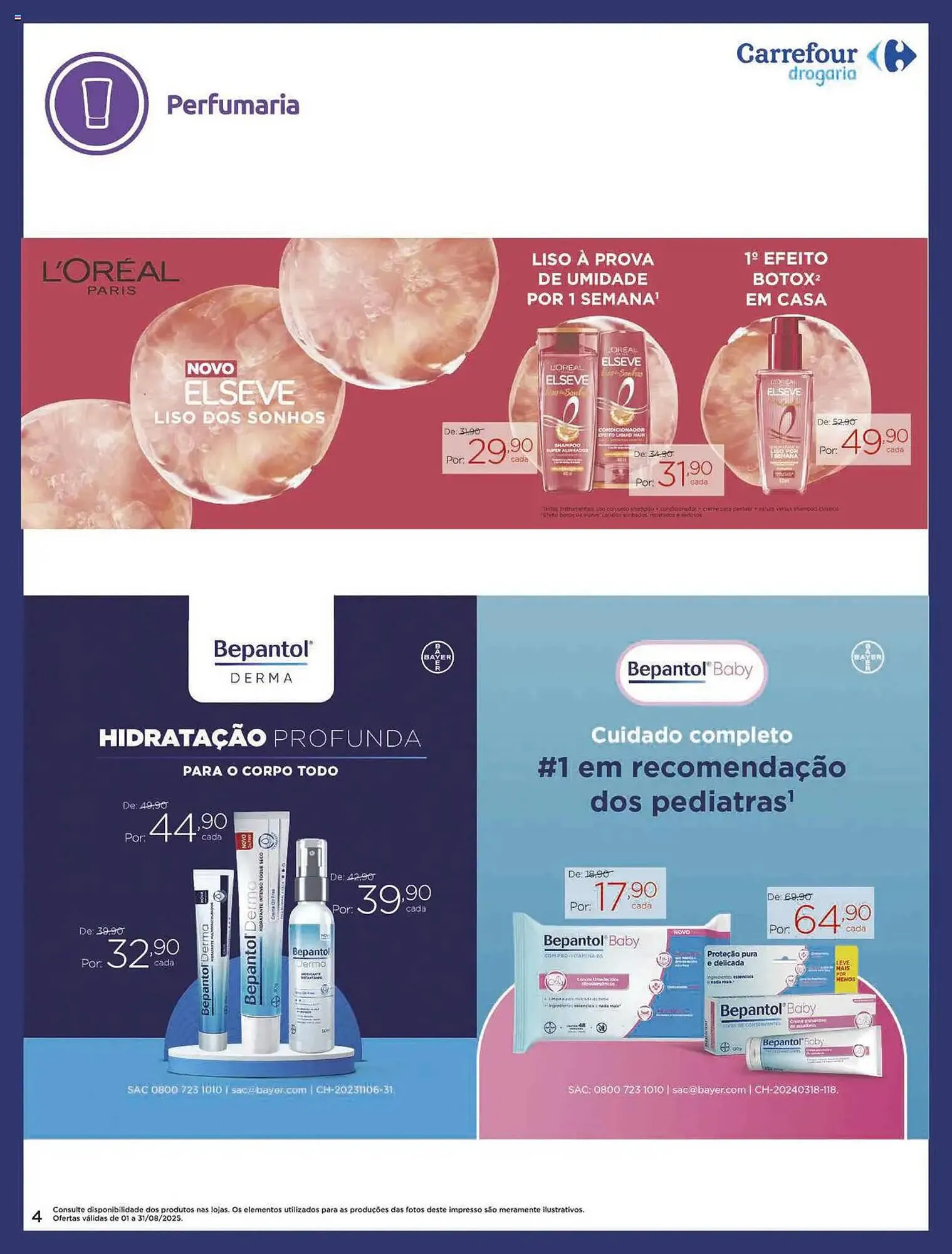 Encarte de Catálogo Carrefour 1 de agosto até 31 de agosto 2025 - Pagina 4