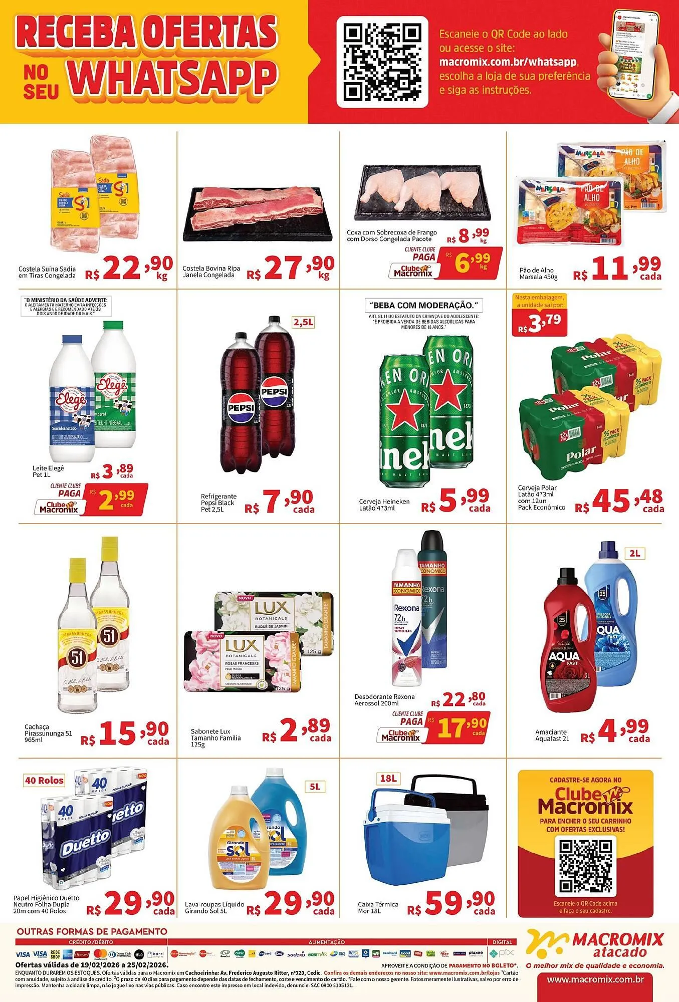 Encarte de Catálogo Macromix Atacado 19 de fevereiro até 25 de fevereiro 2026 - Pagina 2