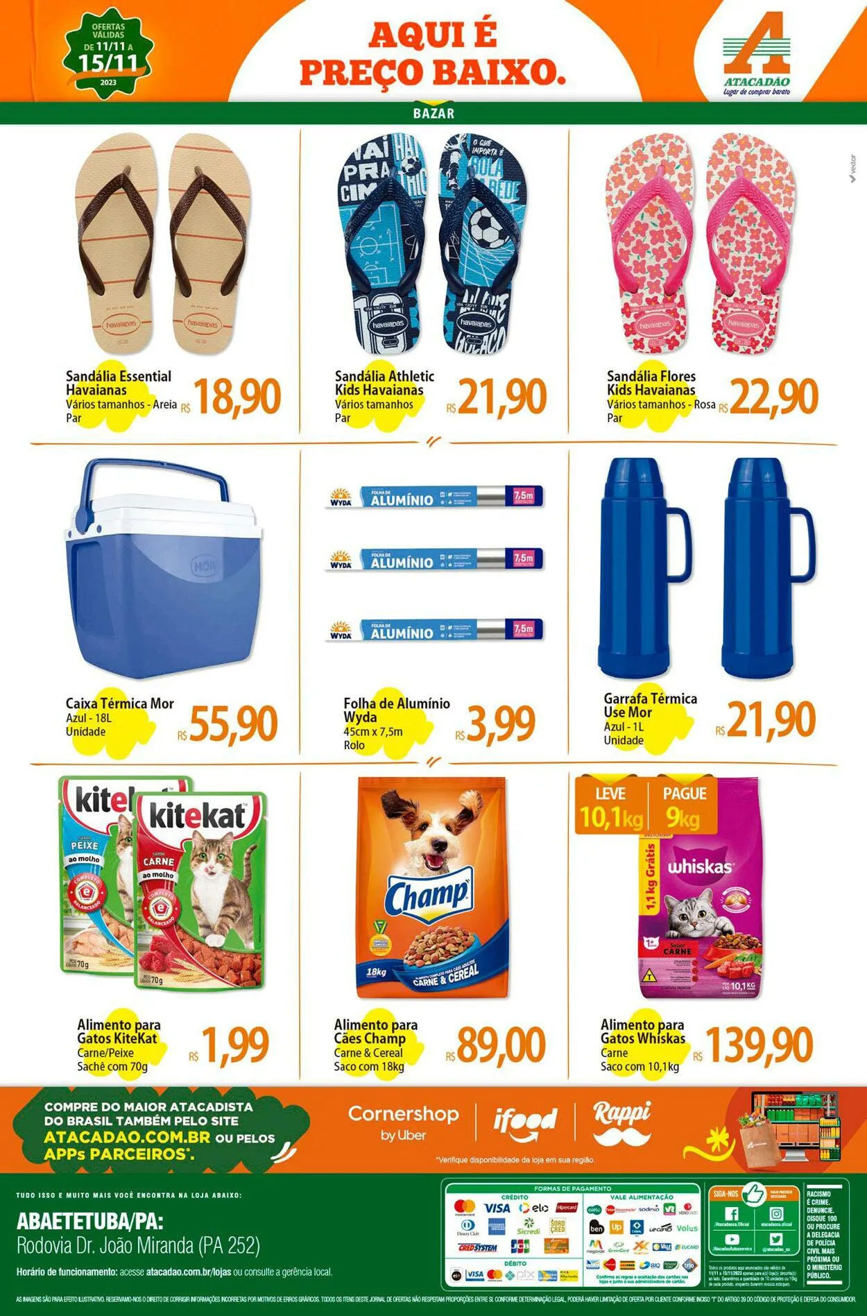 Encarte de Atacadão - PA - Abaetetuba 11 de novembro até 15 de novembro 2023 - Pagina 4
