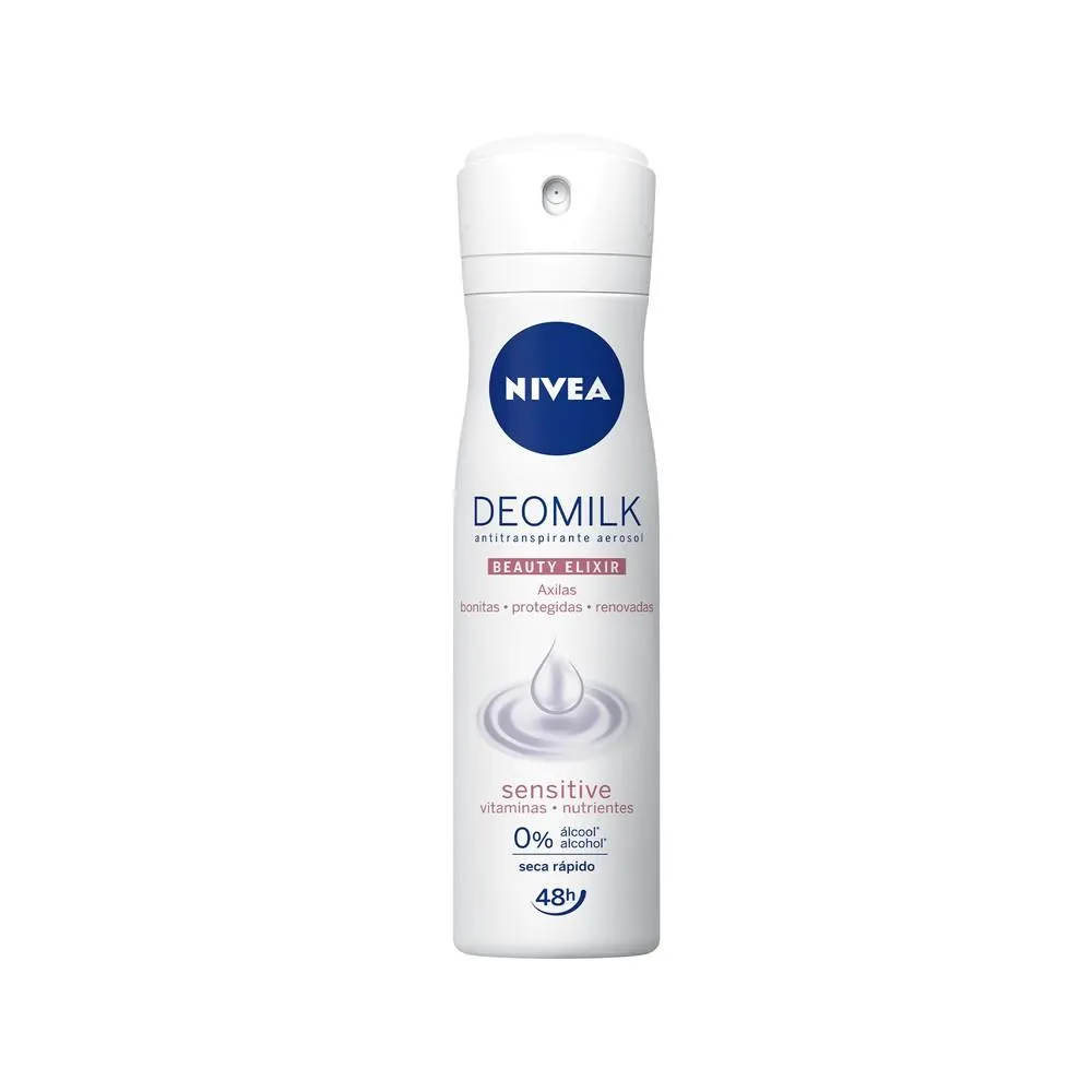 Desodorante Antitranspirante Nivea Aerossol Deomilk Sensitive 150ml