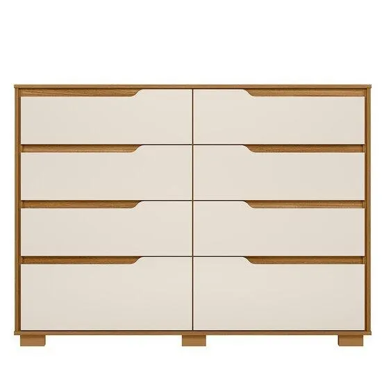 Cômoda 8 Gavetas MDP Moval Georgia