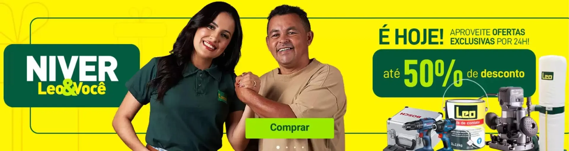 Encarte de Ofertas Leo Madeiras 14 de abril até 14 de maio 2025 - Pagina 1