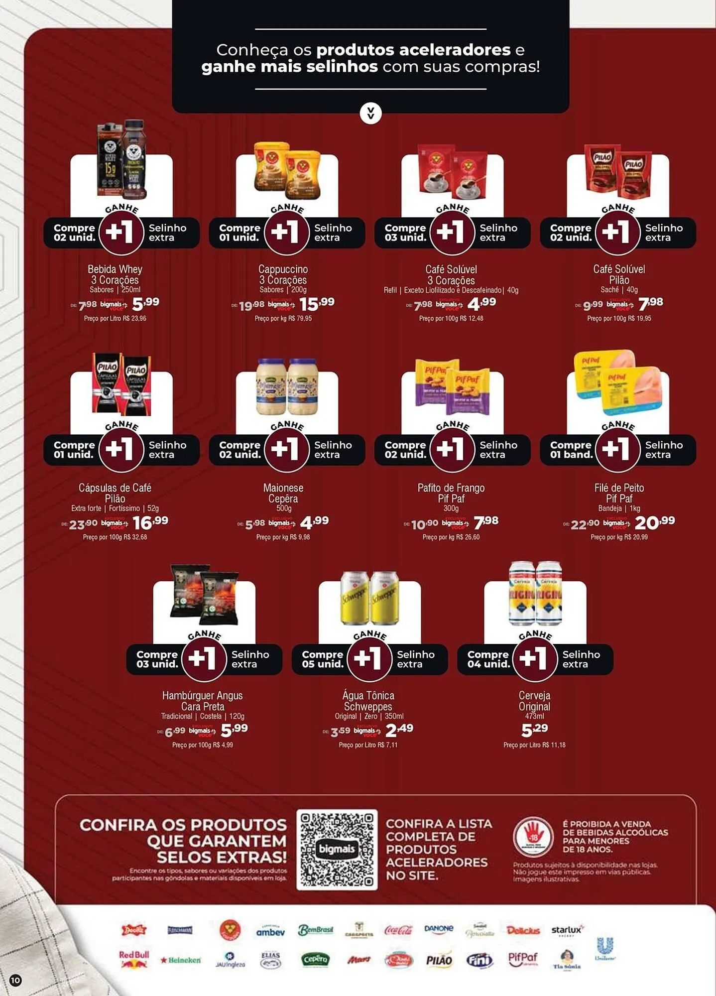 Encarte de Catálogo Big Mais Supermercados 25 de agosto até 7 de dezembro 2025 - Pagina 10