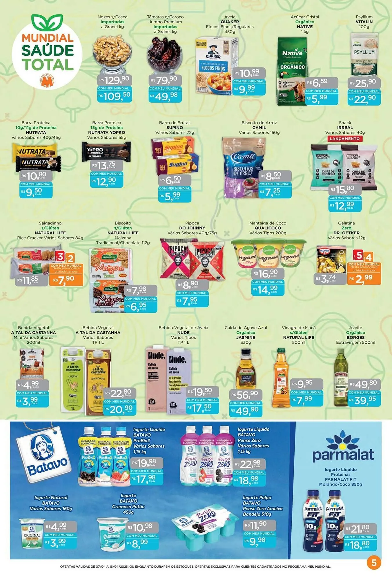 Encarte de Encarte Supermercados Mundial 7 de abril até 16 de abril 2026 - Pagina 5