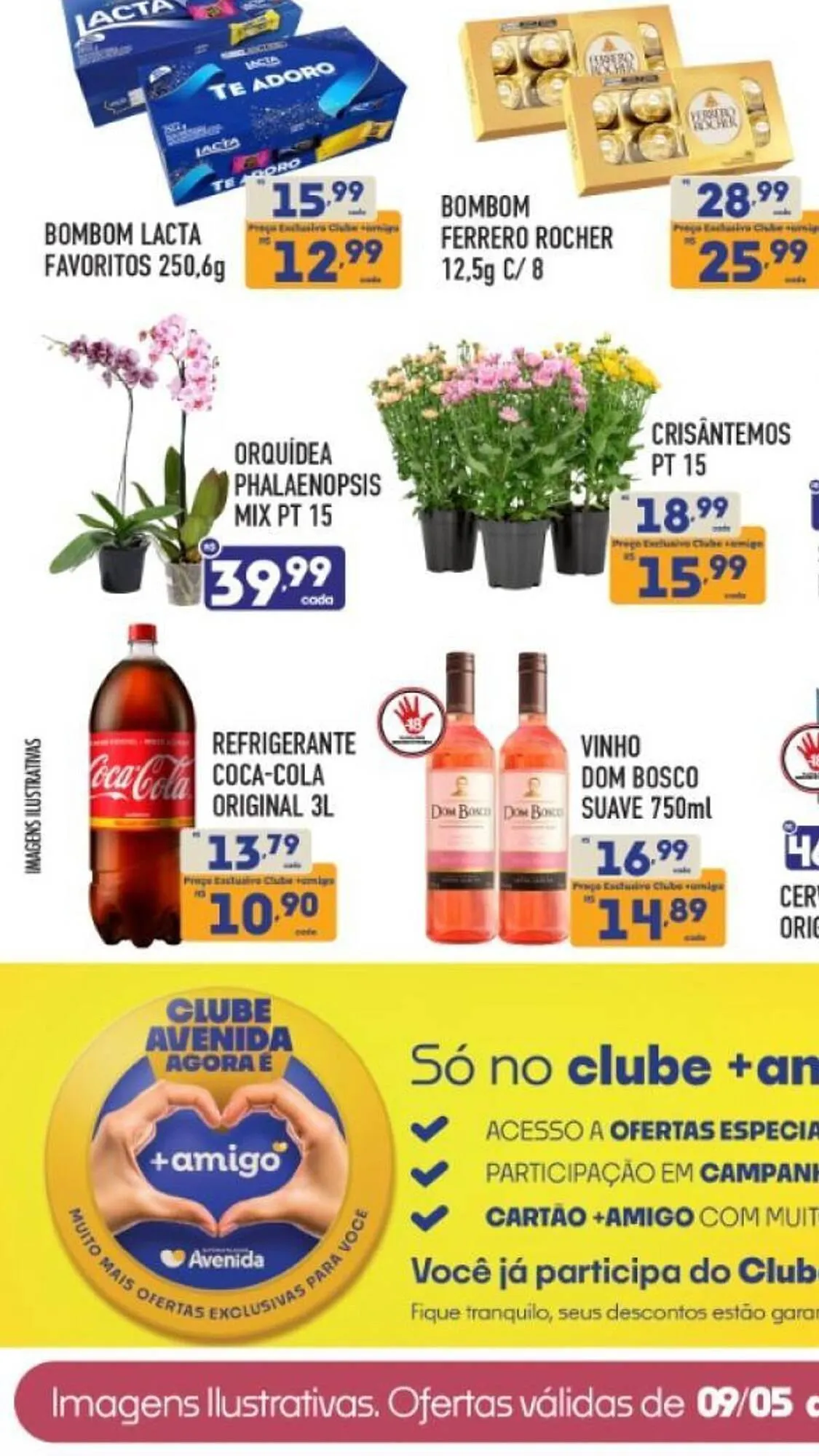 Encarte de Catálogo Supermercados Avenida 9 de maio até 11 de maio 2025 - Pagina 1