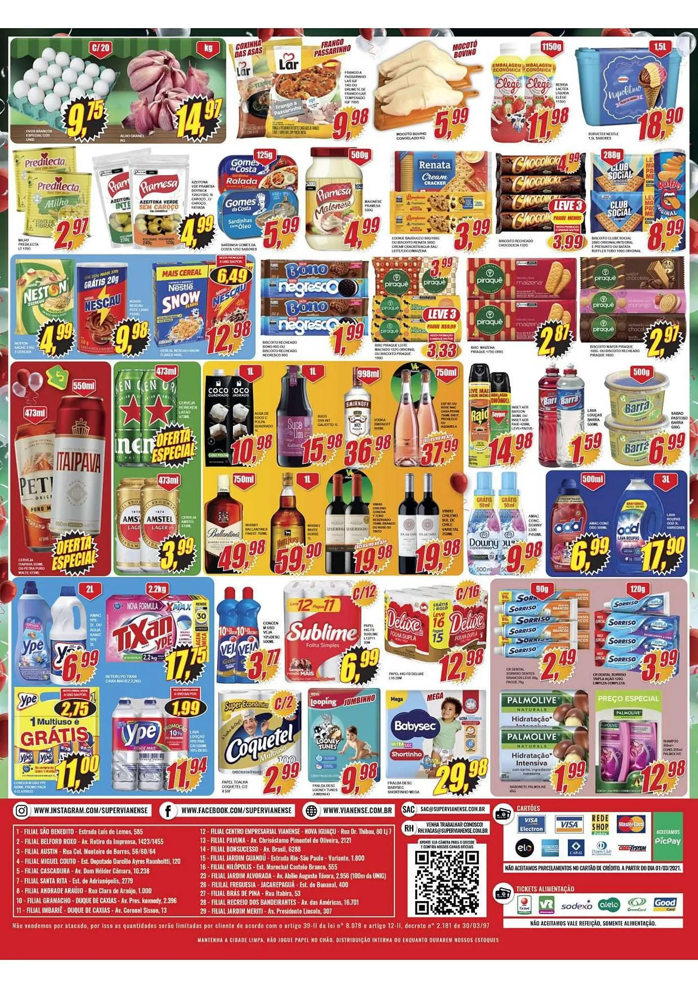 Encarte de Encarte Vianense Supermercados 28 de outubro até 30 de outubro 2025 - Pagina 2