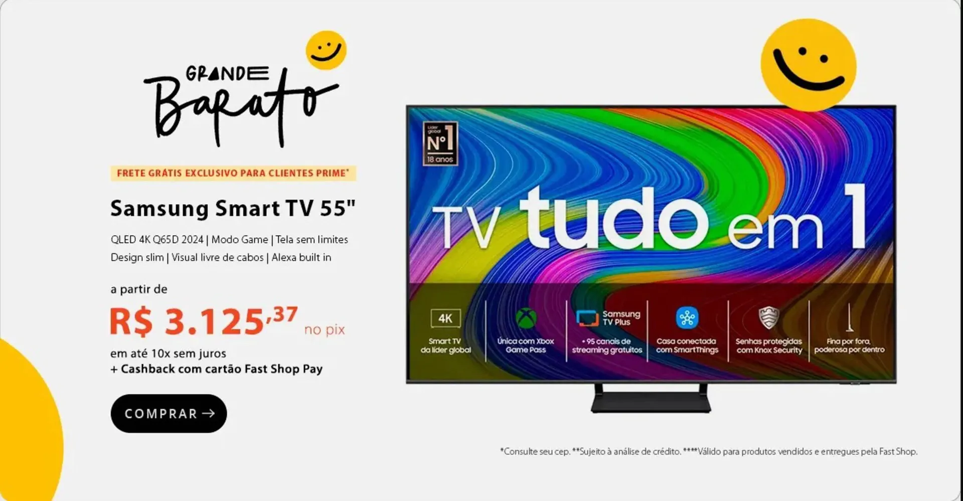 Encarte de Catálogo Fast Shop 7 de abril até 26 de abril 2025 - Pagina 18