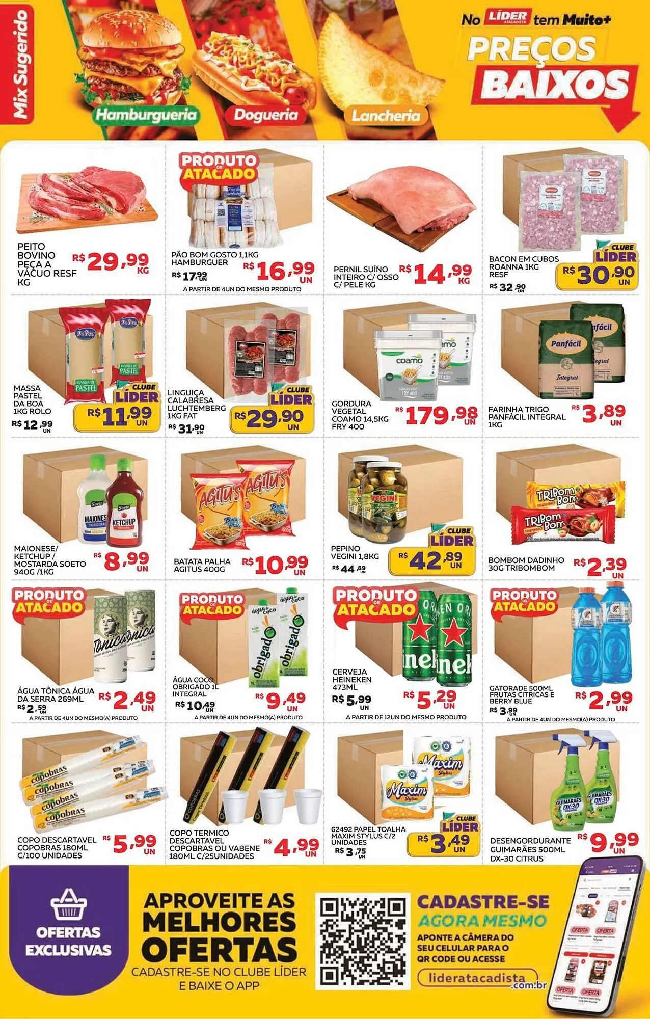 Encarte de Catálogo Lider Atacadista 14 de julho até 20 de julho 2025 - Pagina 2