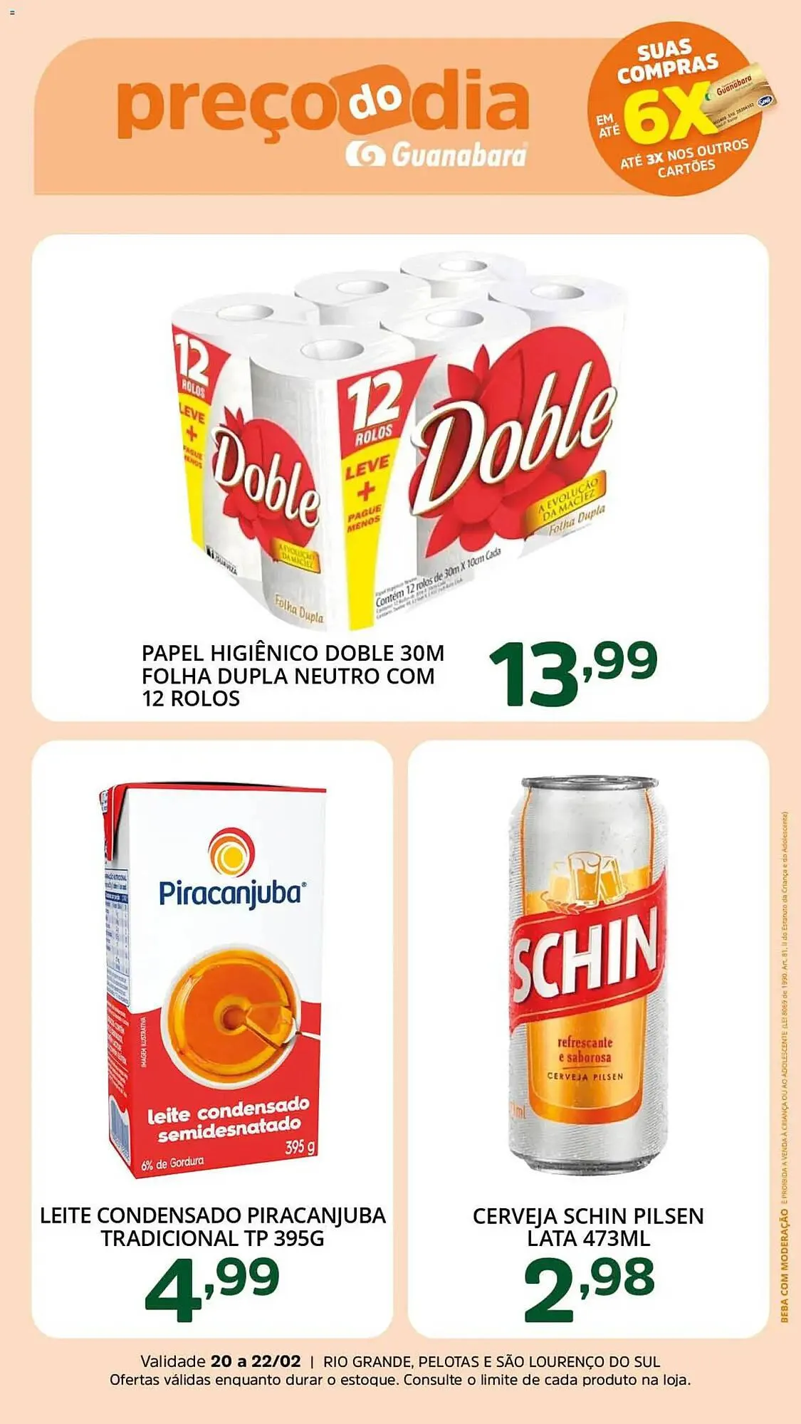 Encarte de Encarte Supermercados Guanabara 20 de fevereiro até 22 de fevereiro 2026 - Pagina 4