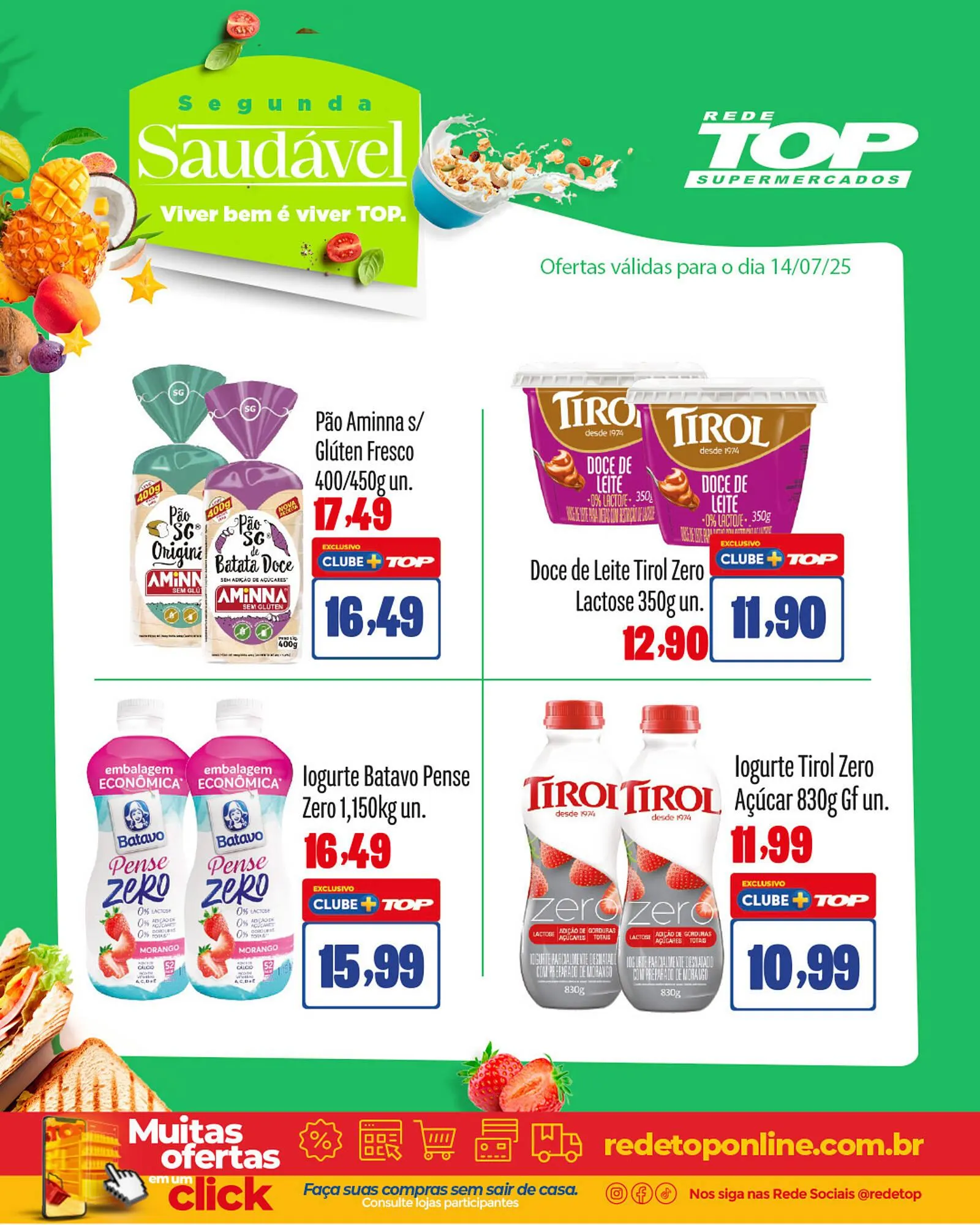 Encarte de Catálogo Rede Top 14 de julho até 14 de julho 2025 - Pagina 2