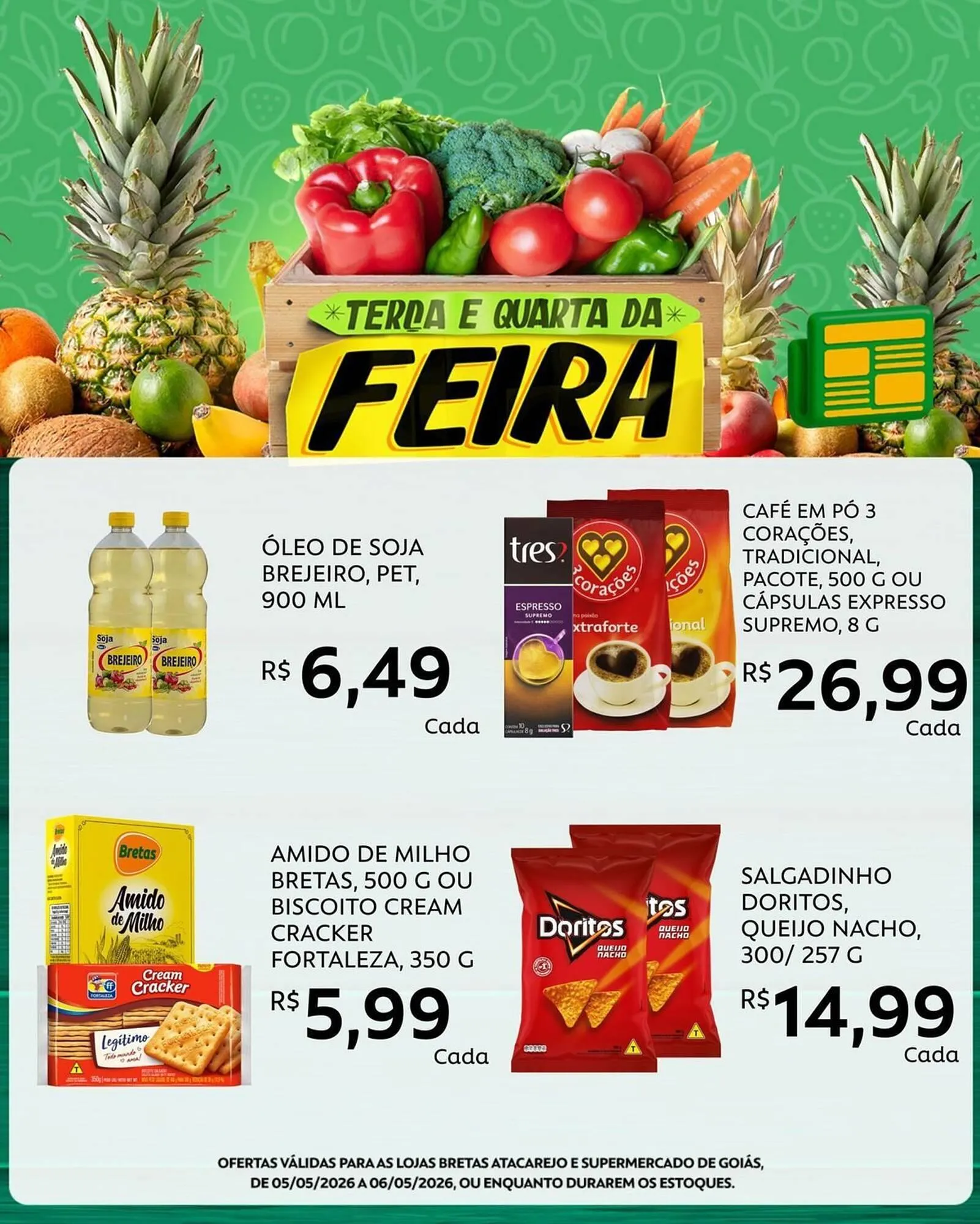 Encarte de Catálogo Supermercados Bretas 5 de maio até 6 de maio 2026 - Pagina 2