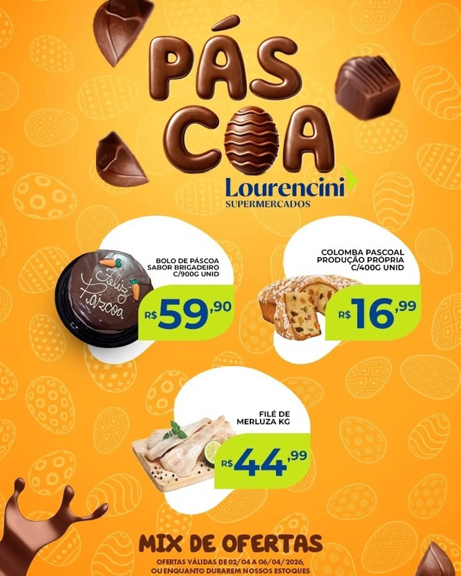 Encarte de Catálogo Lourencini Supermercados 4 de abril até 6 de abril 2026 - Pagina 5
