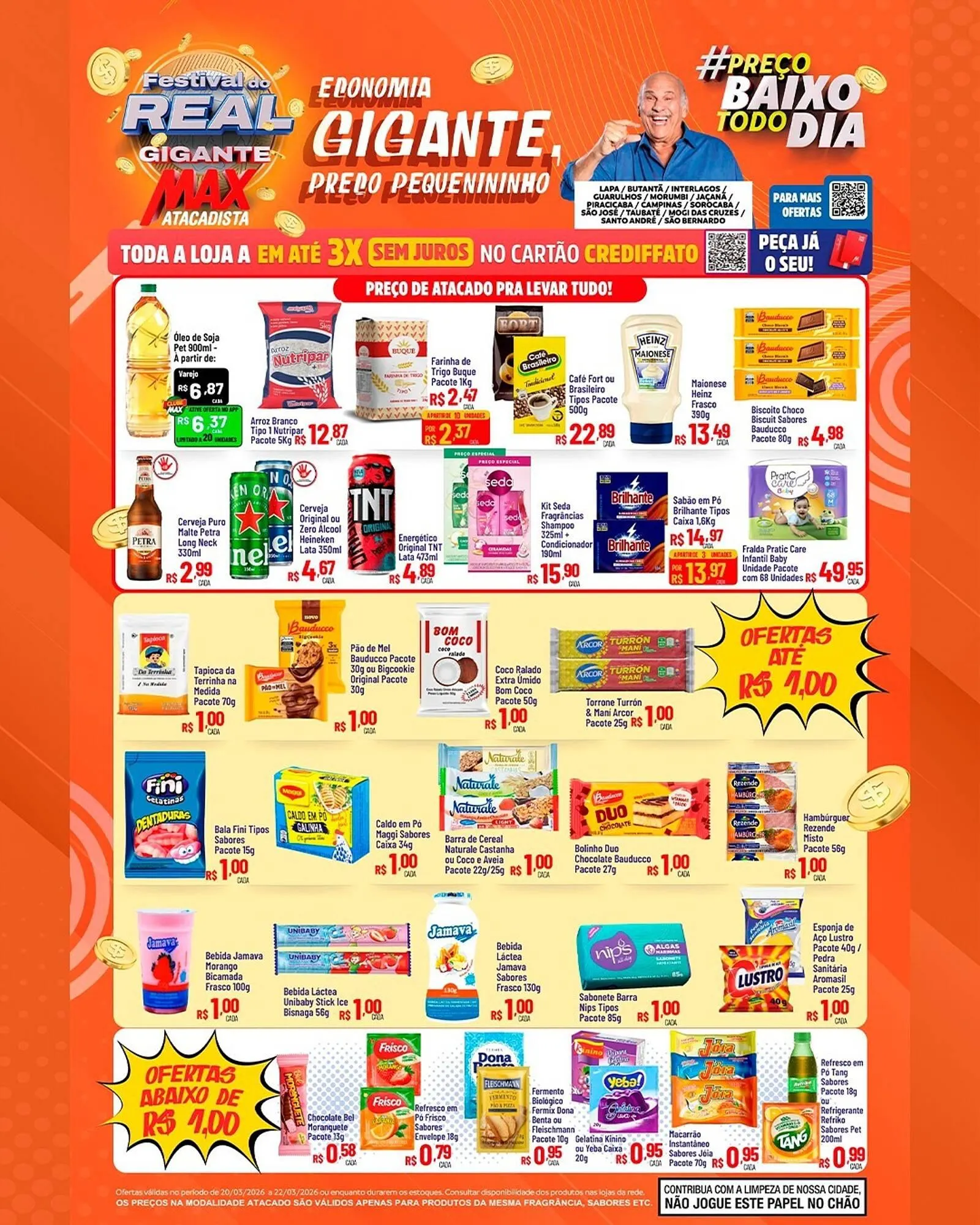 Encarte de Encarte Max Atacadista 19 de março até 22 de março 2026 - Pagina 1
