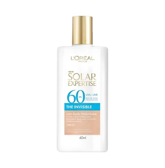 Protetor Solar Facial L’Oréal Expertise Fluido 2.0 FPS 60 40g