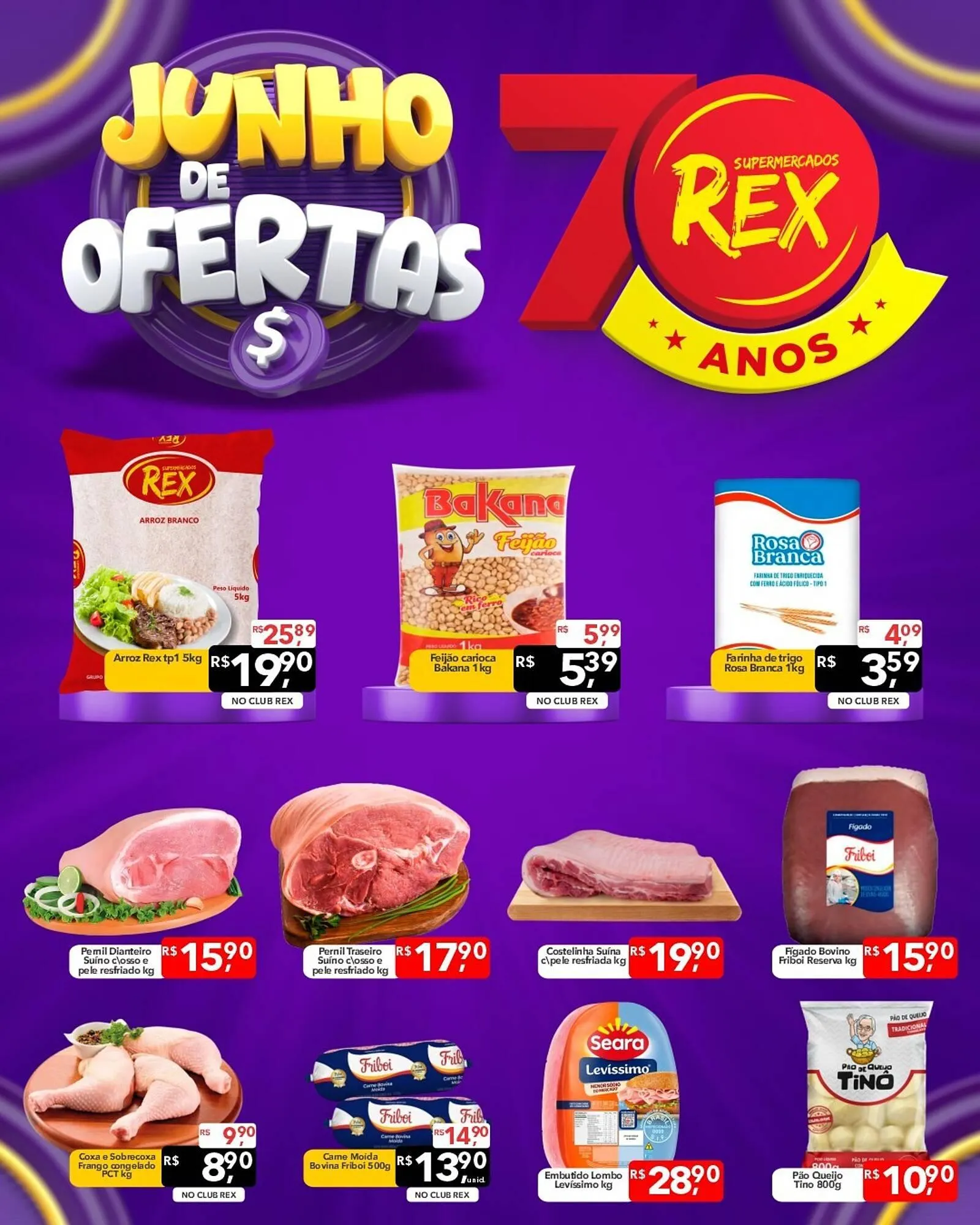 Encarte de Catálogo Supermercados Rex 3 de junho até 5 de junho 2025 - Pagina 1