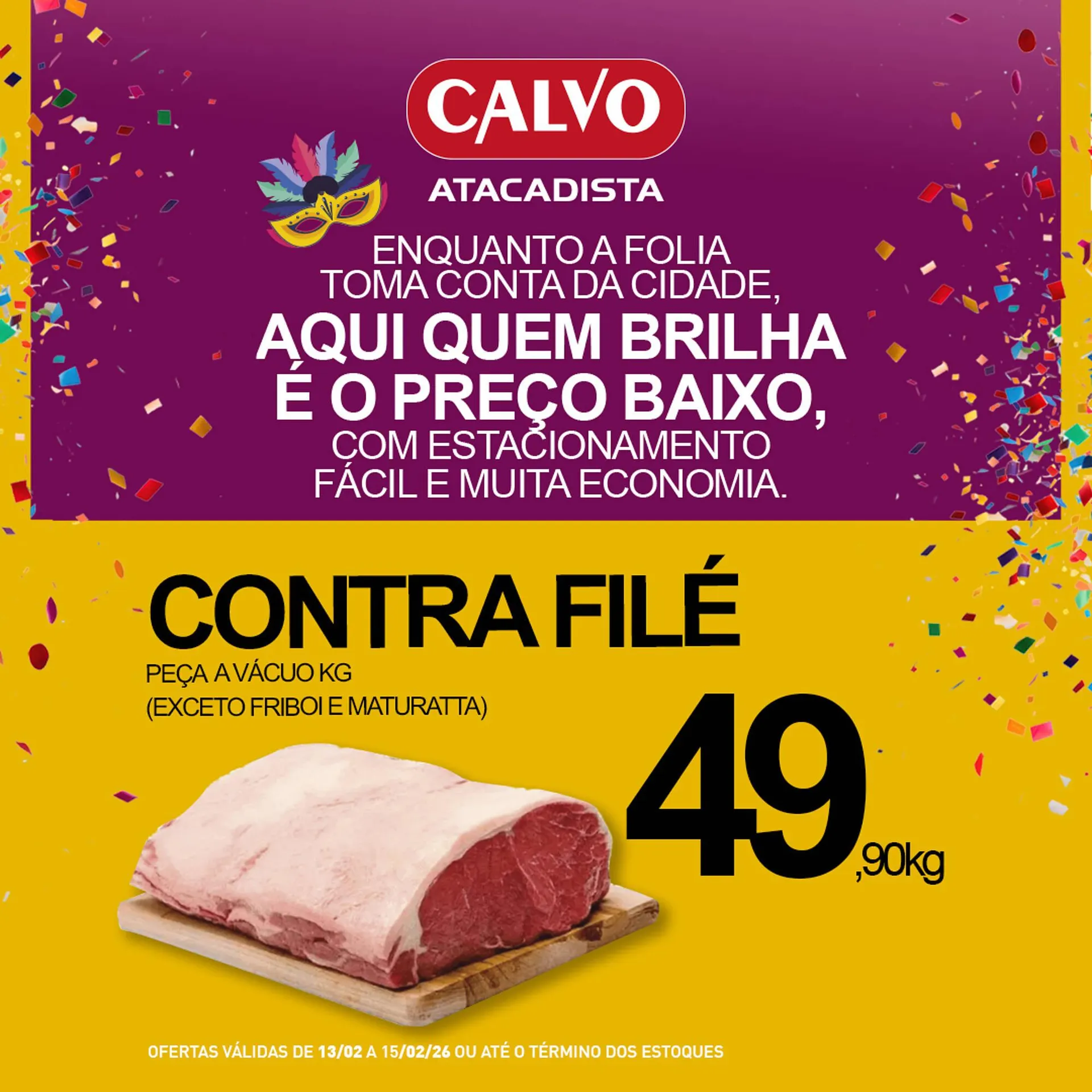 Encarte de Folheto Calvo Atacadista 13 de fevereiro até 15 de fevereiro 2026 - Pagina 5
