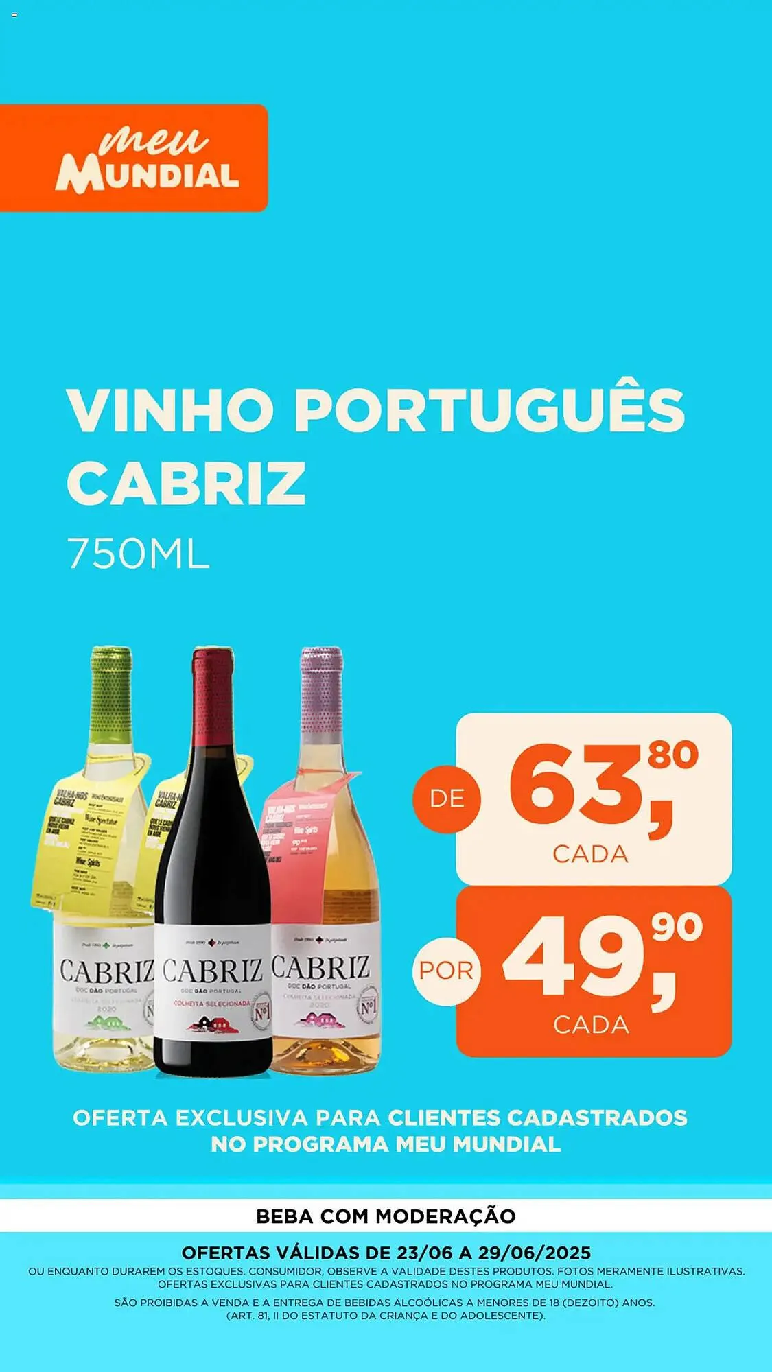 Encarte de Catálogo Supermercados Mundial 23 de junho até 29 de junho 2025 - Pagina 3