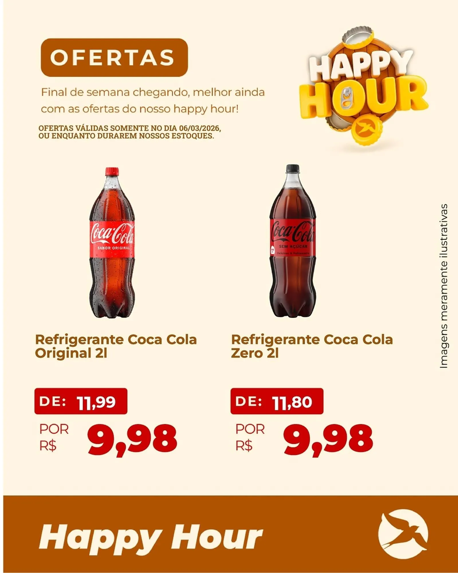 Encarte de Folheto Andorinha Hipermercado 6 de março até 6 de março 2026 - Pagina 1