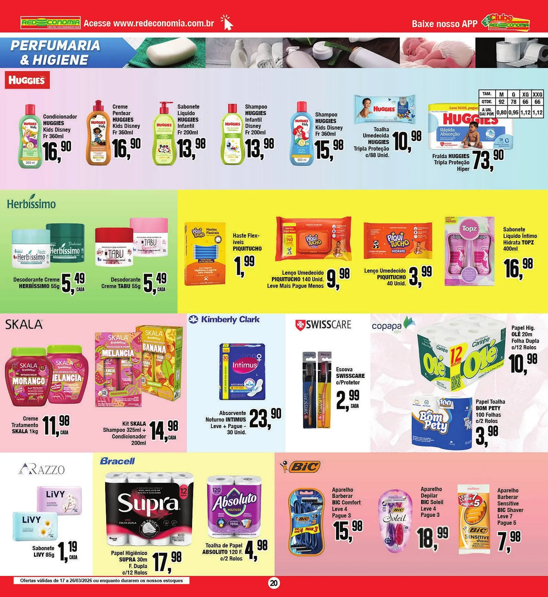 Encarte de Encarte Redeconomia 18 de março até 23 de março 2026 - Pagina 20