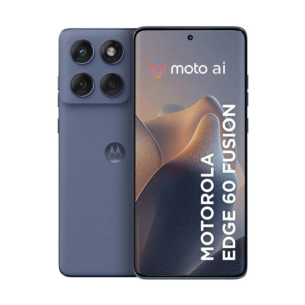 Smartphone Motorola Edge 60 Fusion 5G Android Tela 6.7" 256GB Câmera 50MP+13MP MediaTek Dimensity 7300 Cinza