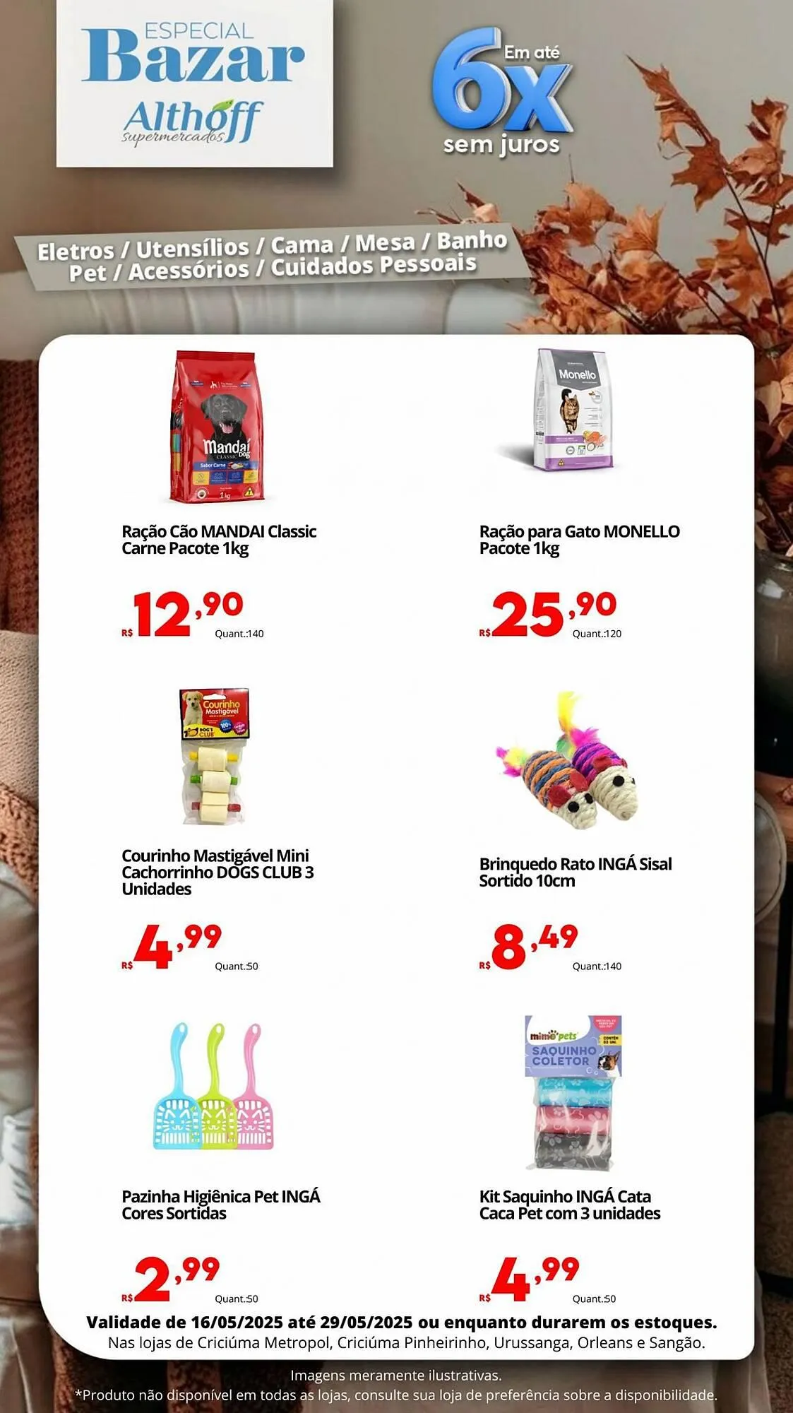 Encarte de Catálogo Althoff Supermercados 16 de maio até 29 de maio 2025 - Pagina 6