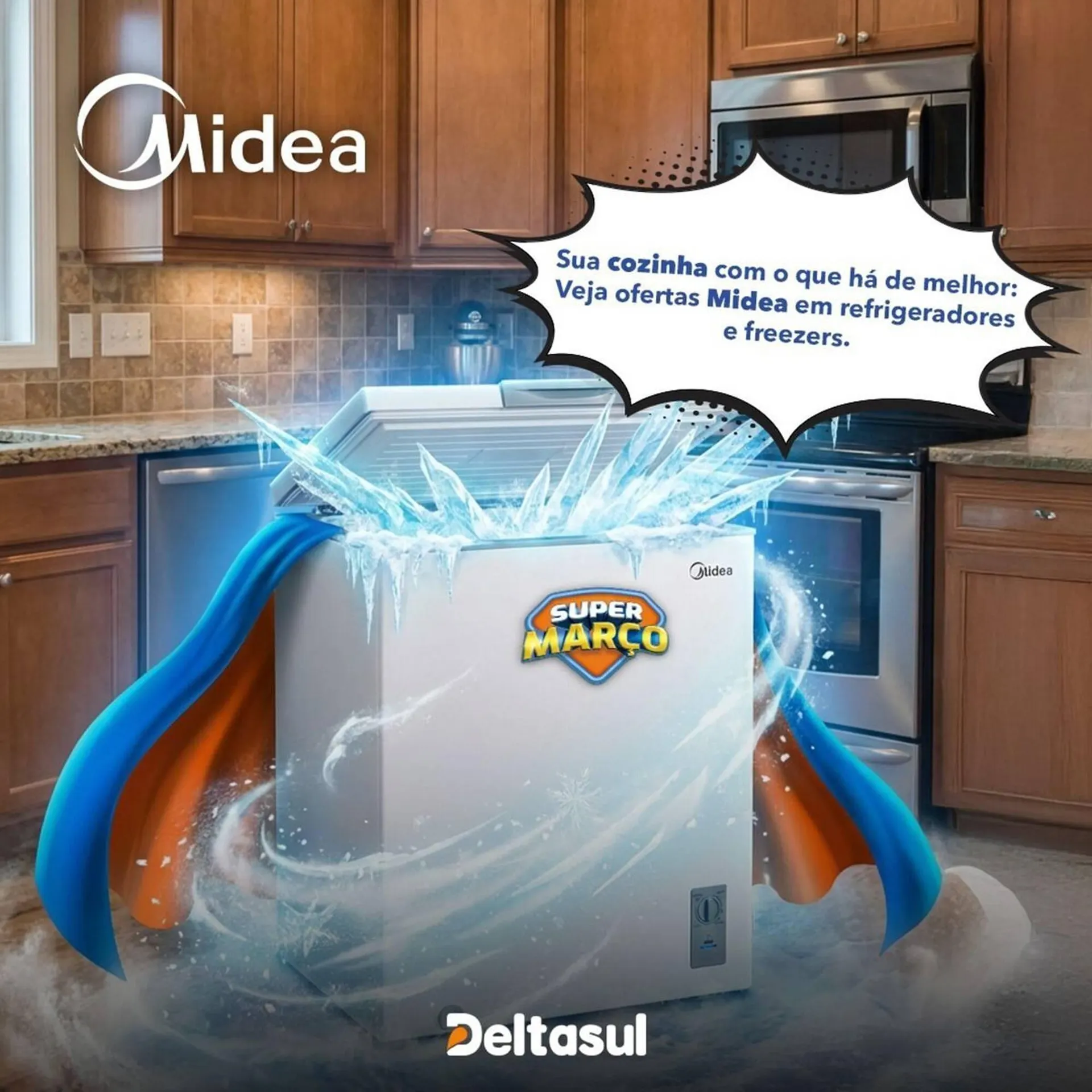 Encarte de Folheto Deltasul 1 de março até 31 de março 2026 - Pagina 1