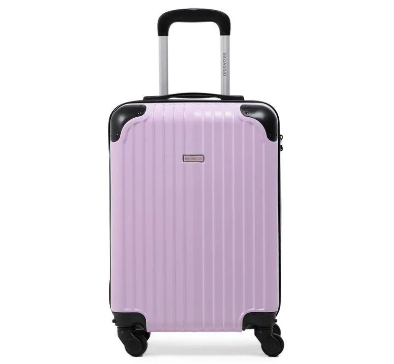 Mala de Bordo Abs 4 Rodas Turquia Lilás