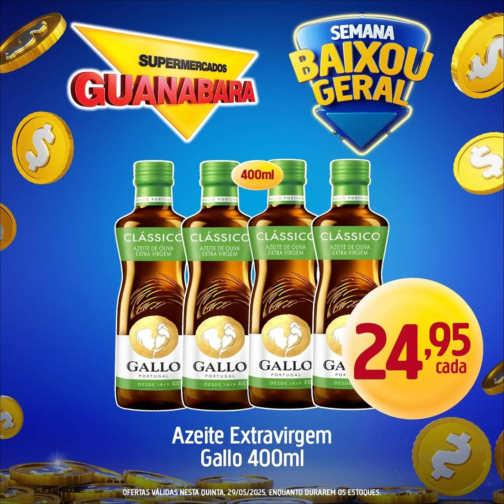 Encarte de Catálogo Supermercados Guanabara 29 de maio até 29 de maio 2025 - Pagina 1