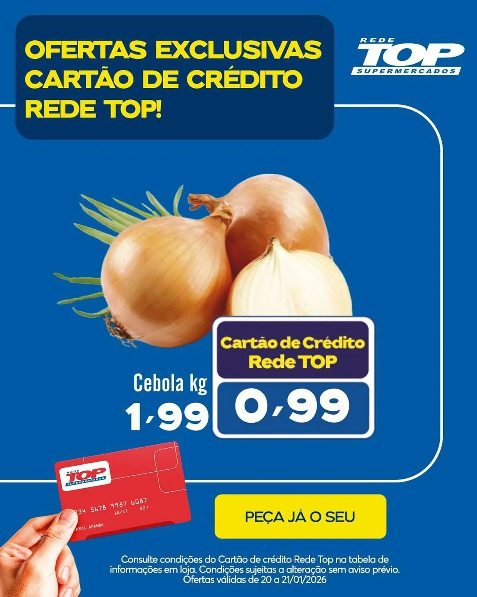 Encarte de Encarte Rede Top 20 de janeiro até 21 de janeiro 2026 - Pagina 1