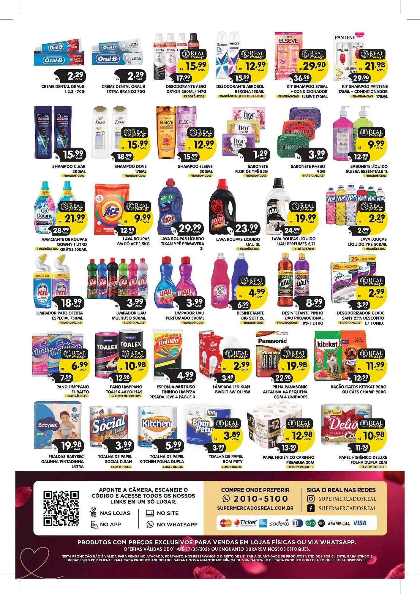 Encarte de Encarte Supermercados Real 1 de maio até 17 de maio 2026 - Pagina 8