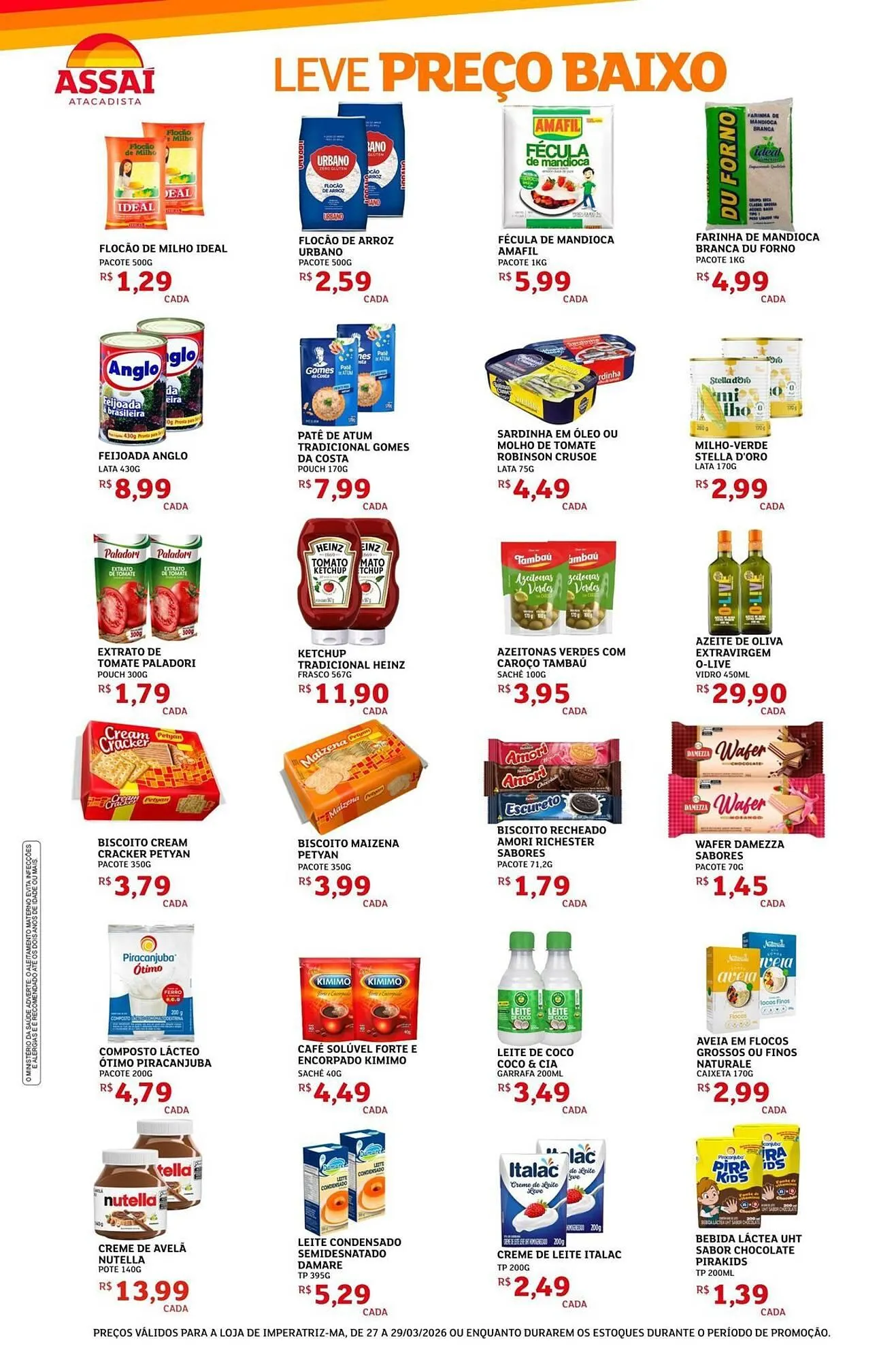 Encarte de Encarte Assaí Atacadista 27 de março até 29 de março 2026 - Pagina 2