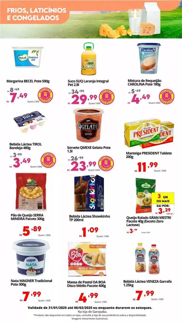 Encarte de Encarte Semanal - F10. 31 de janeiro até 6 de fevereiro 2025 - Pagina 7