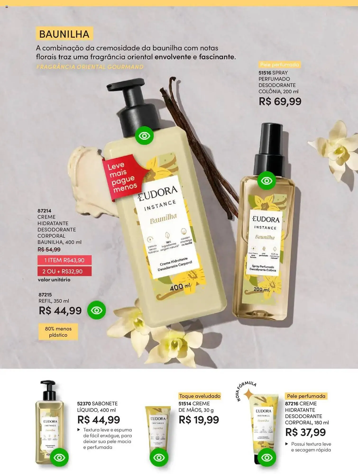 Encarte de Catálogo Eudora 25 de junho até 17 de julho 2025 - Pagina 88