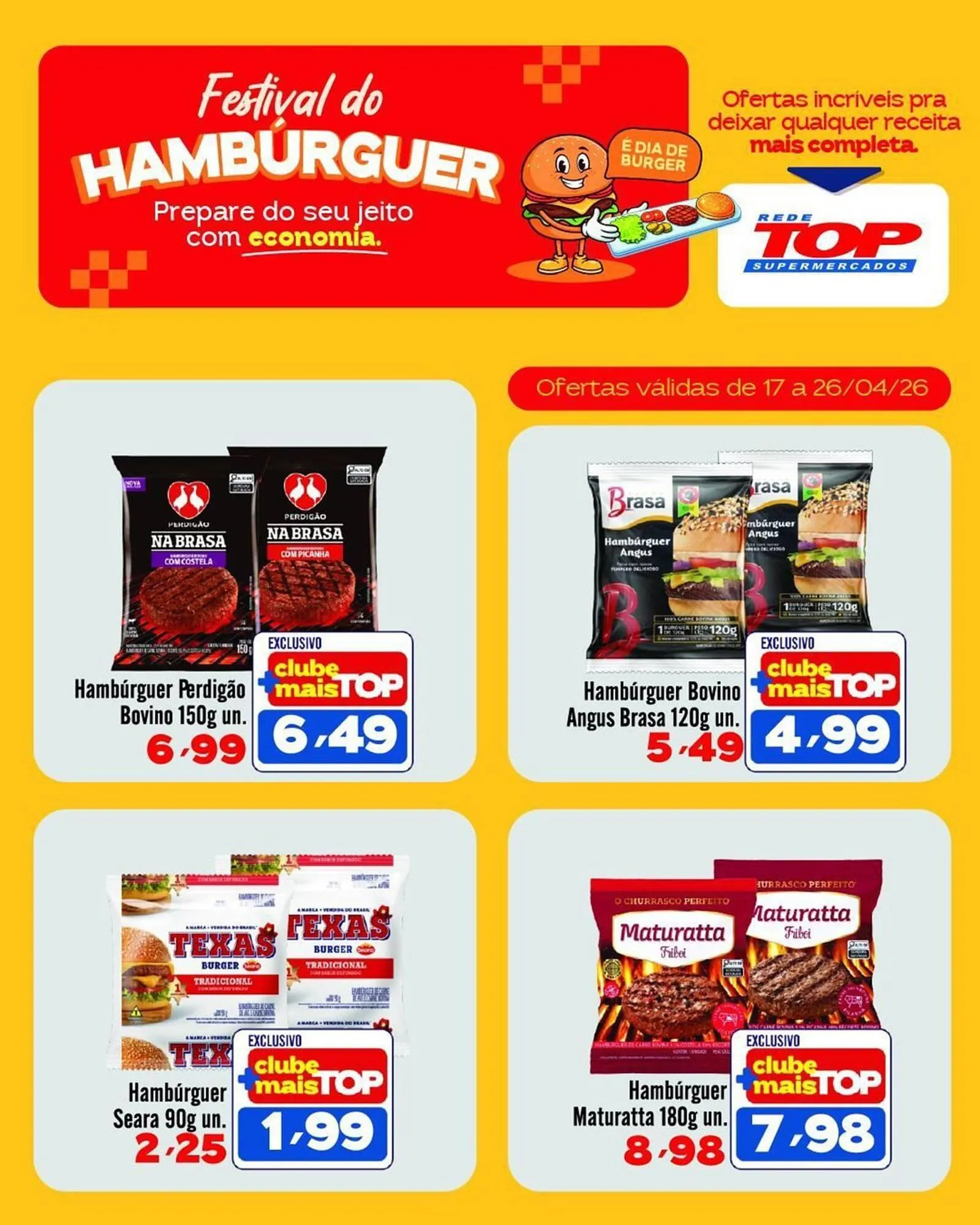 Encarte de Encarte Rede Top 17 de abril até 26 de abril 2026 - Pagina 1